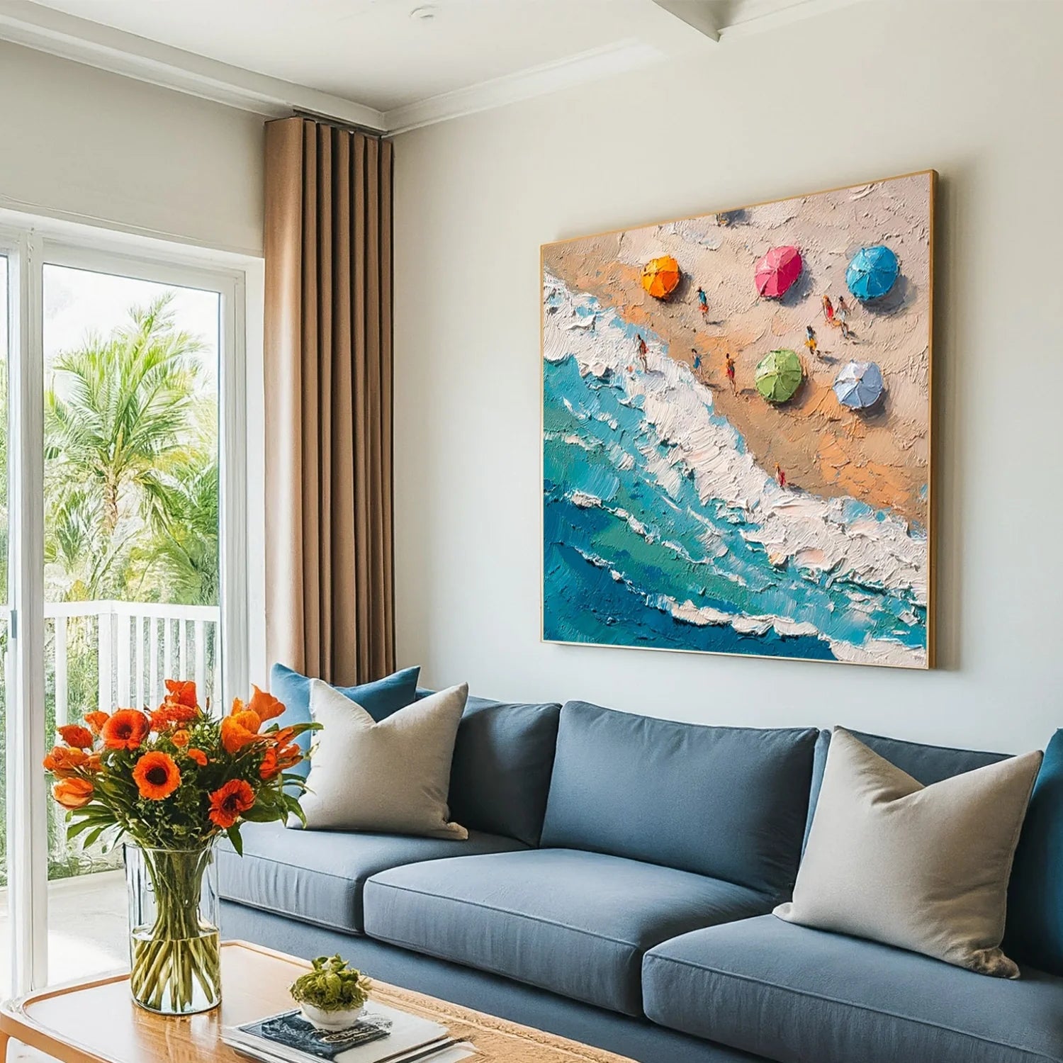 Swimming Sport Textured Wall Art #SA019