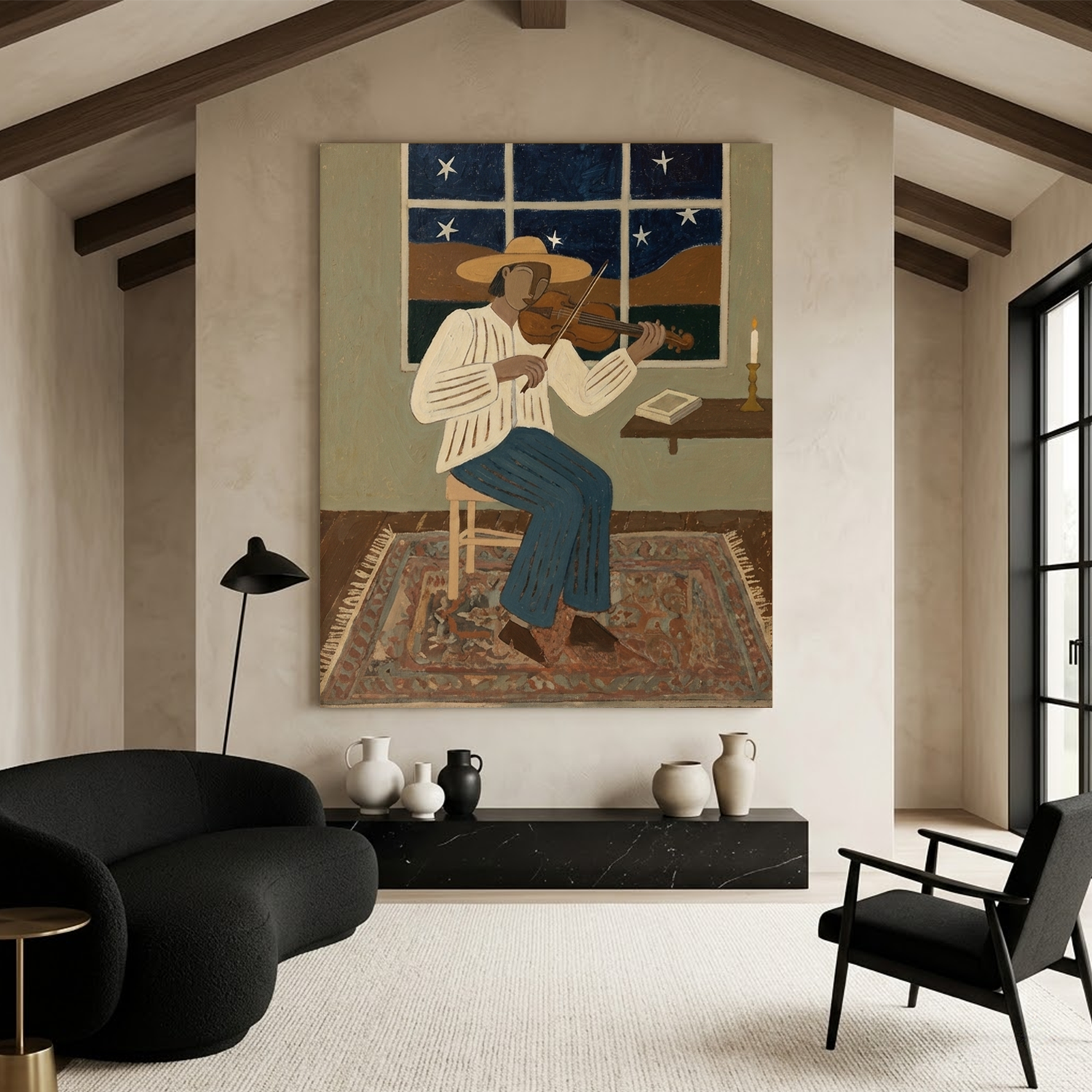 Vintage Americana Art #VA058