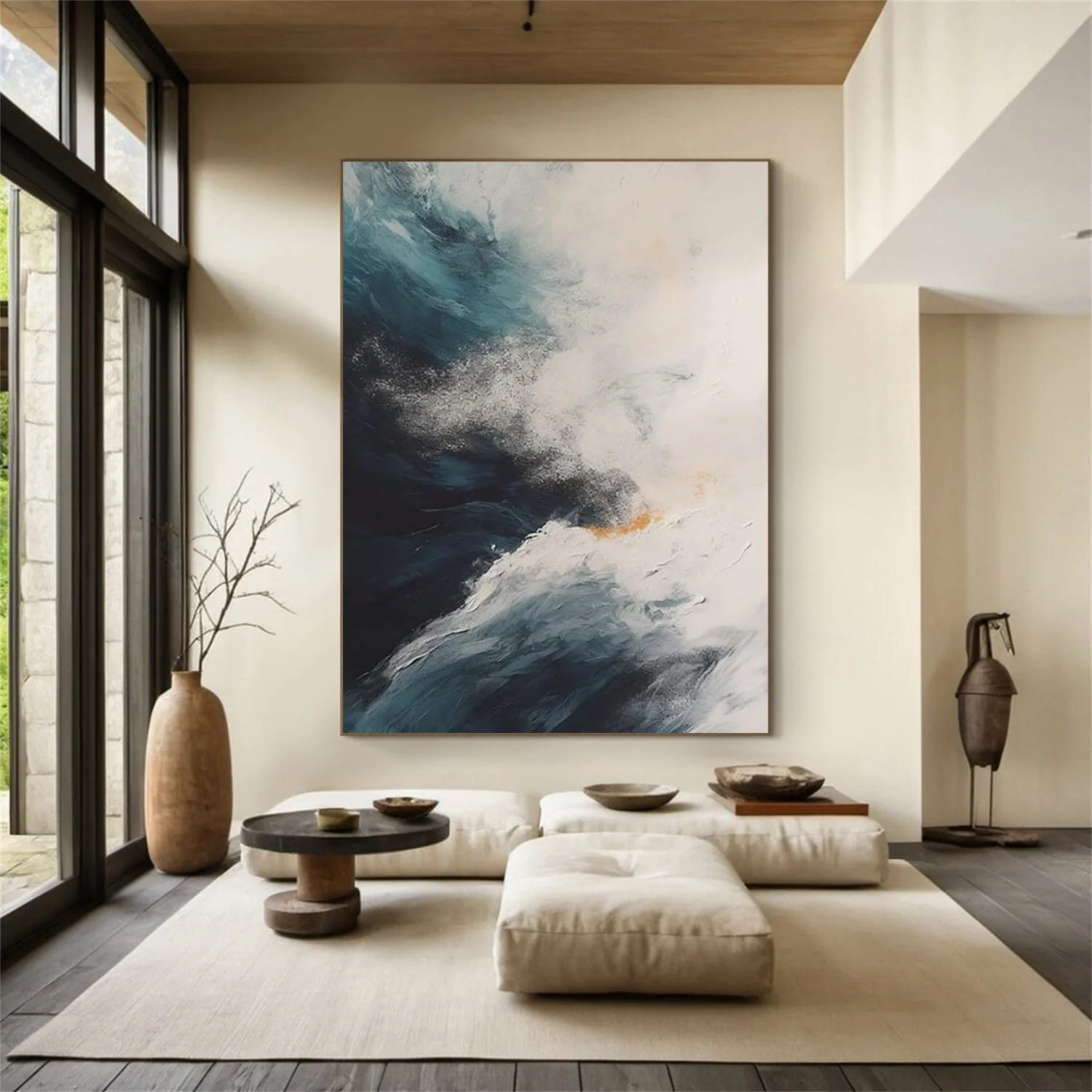 Sea & Sky Abstract Wall Art #MS267