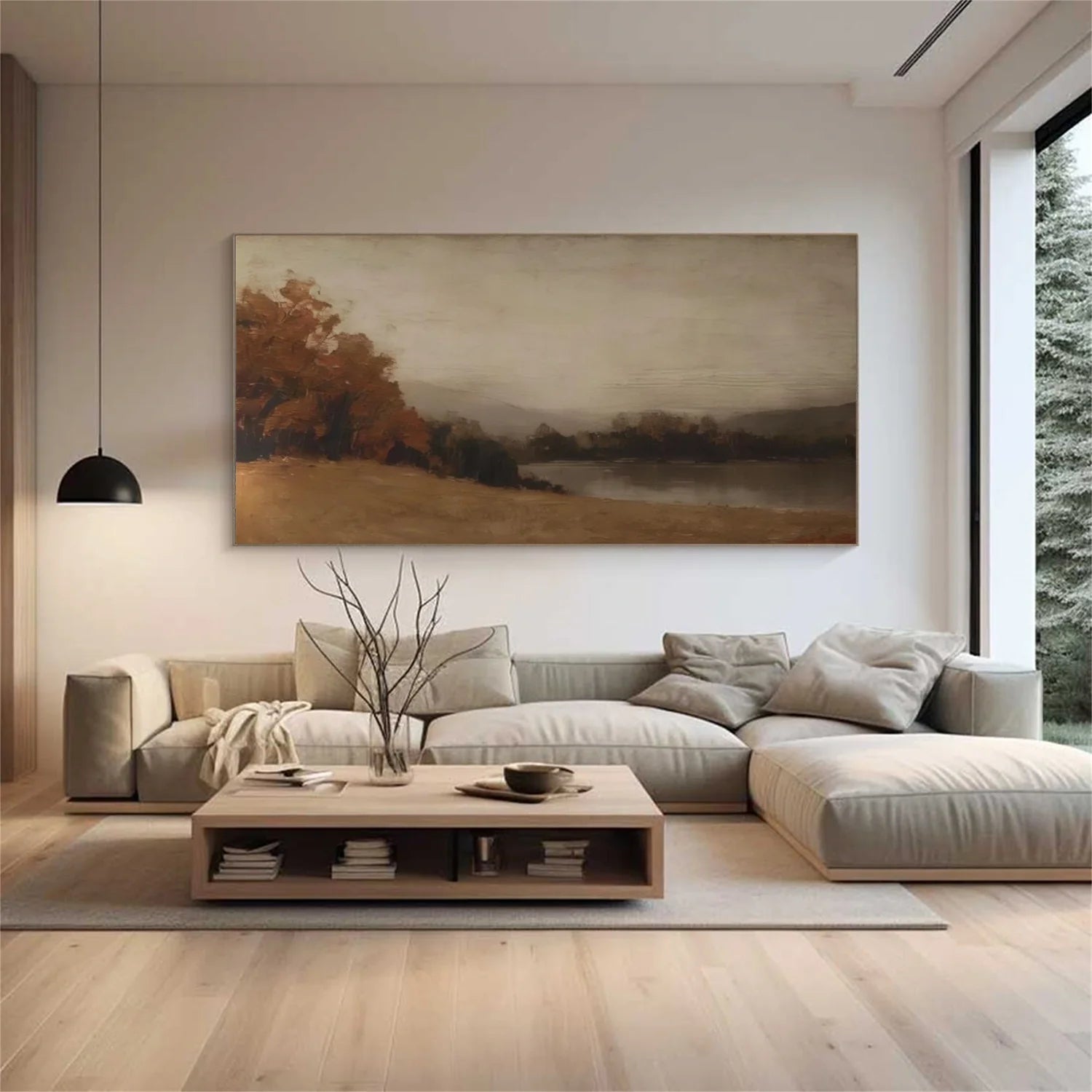 Flower & Tree Abstract Wall Art #ML165
