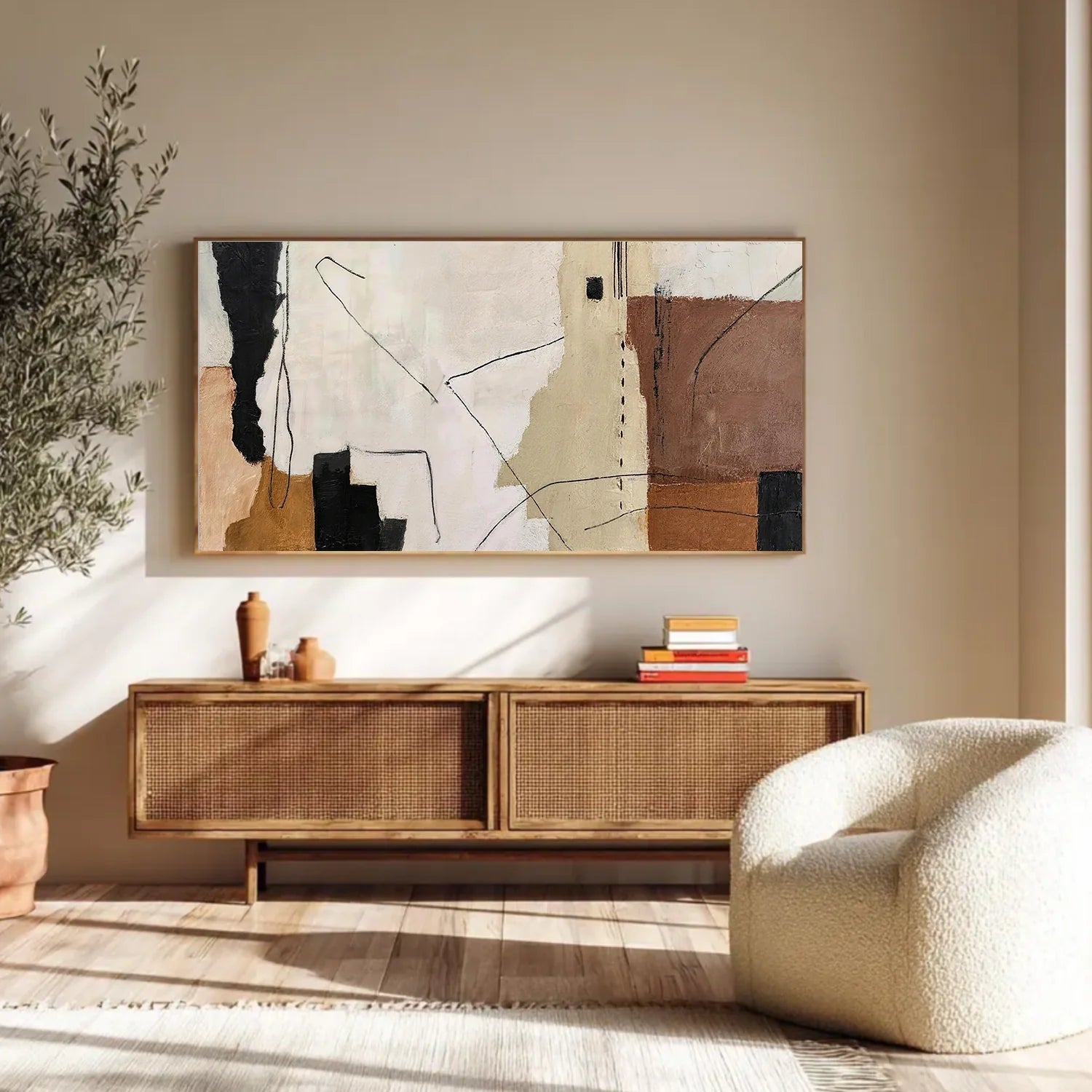 Abstract Canvas Art #WS1067