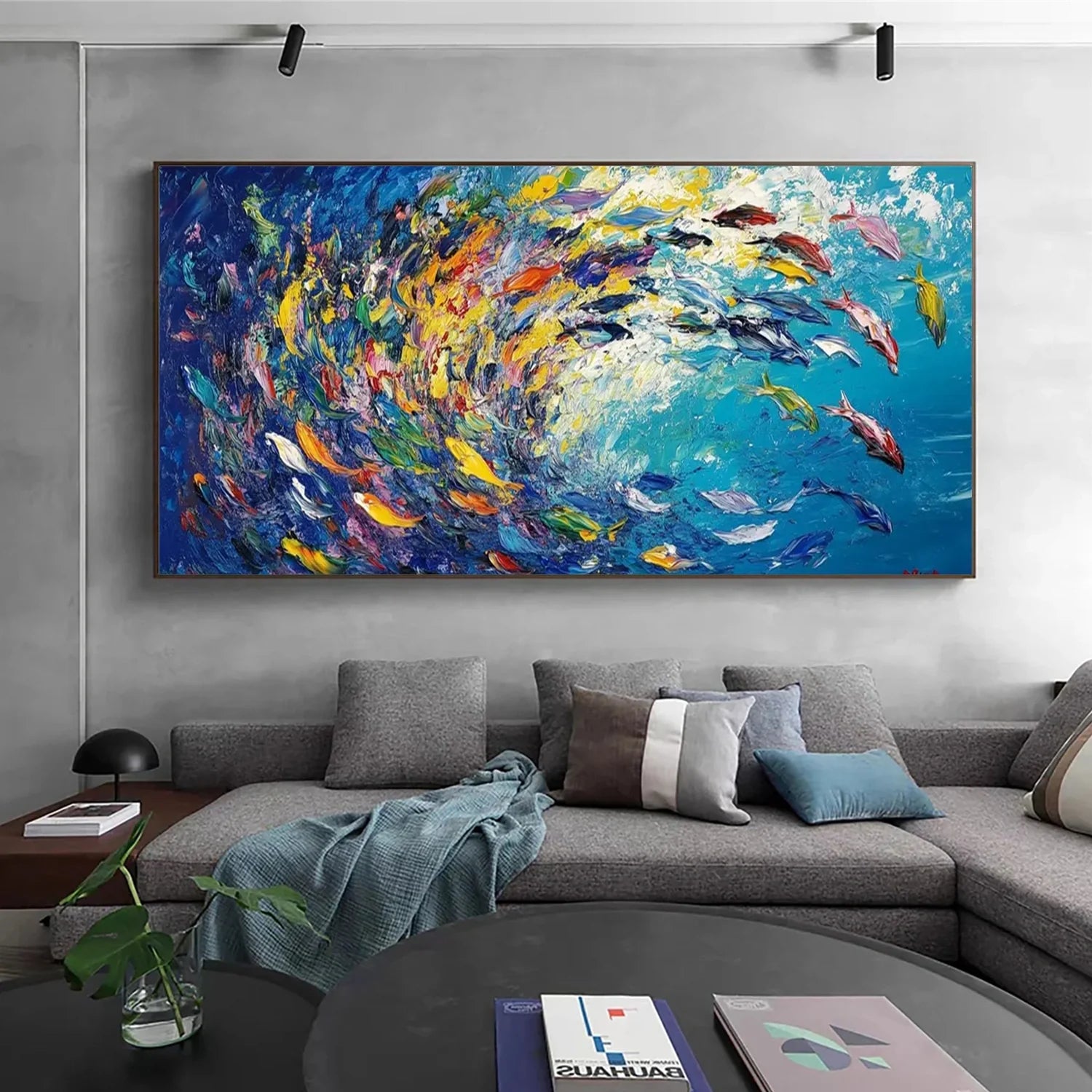 Abstract Animal Textured Wall Art #AL126