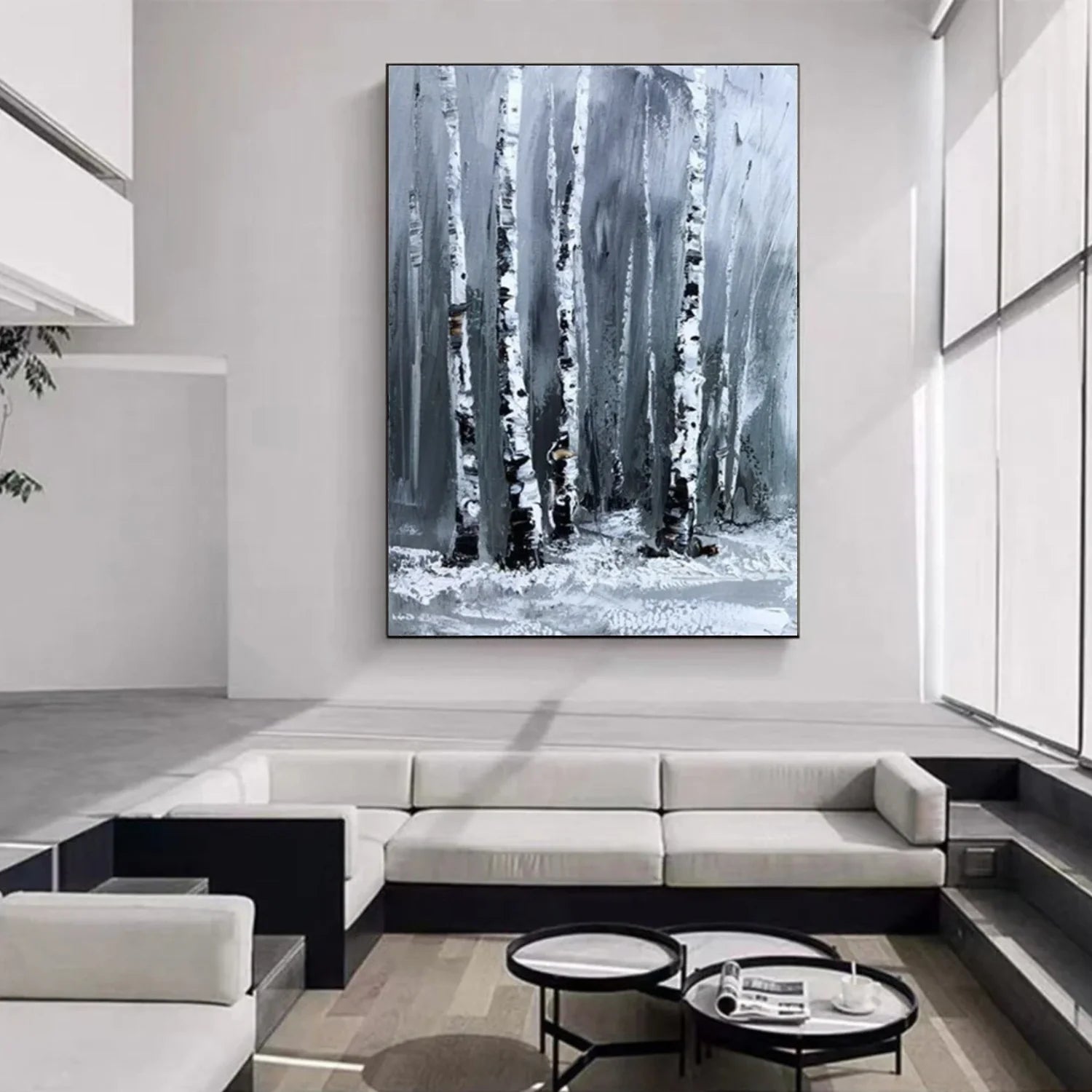 Flower & Tree Abstract Wall Art #ML162