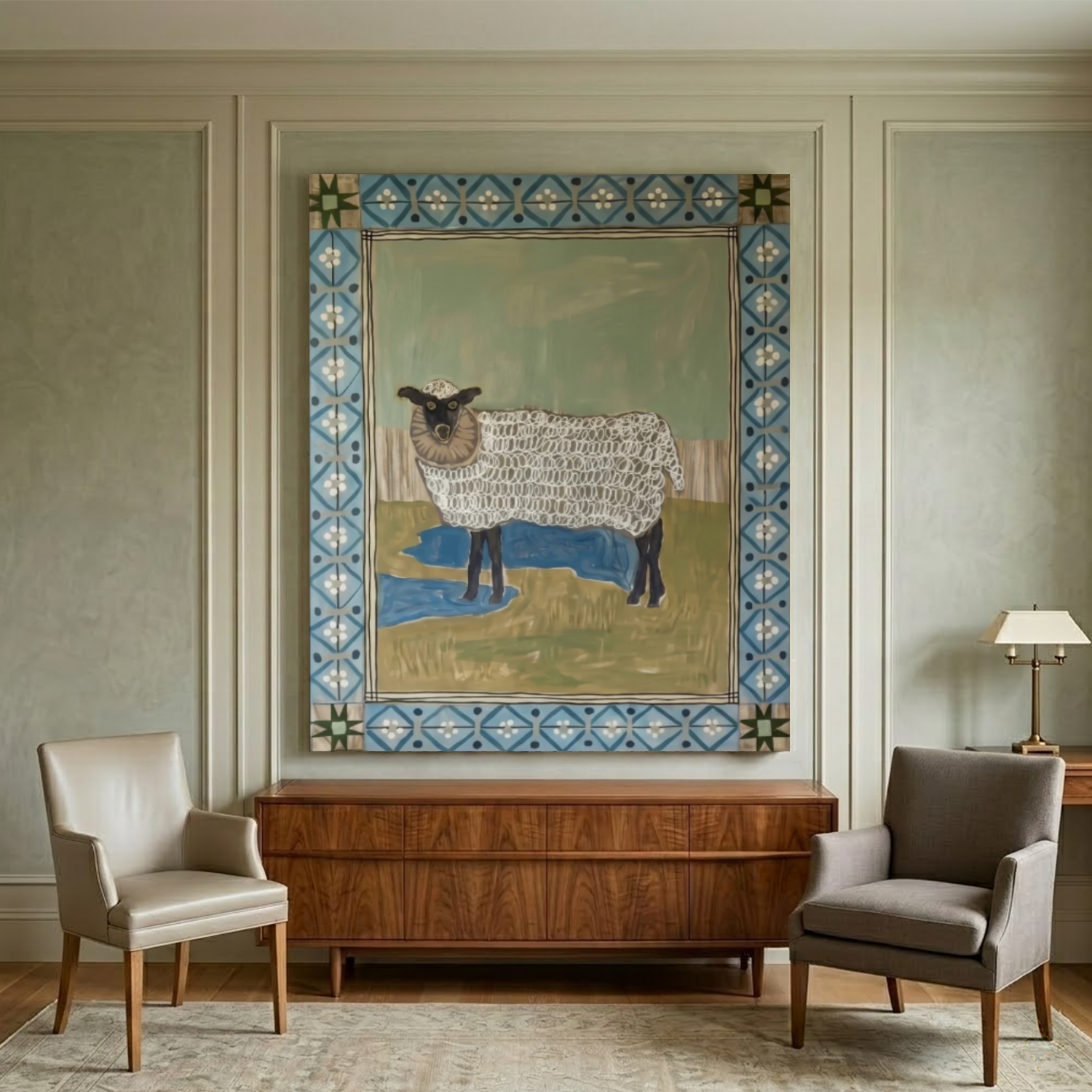 Vintage Americana Art #VA060