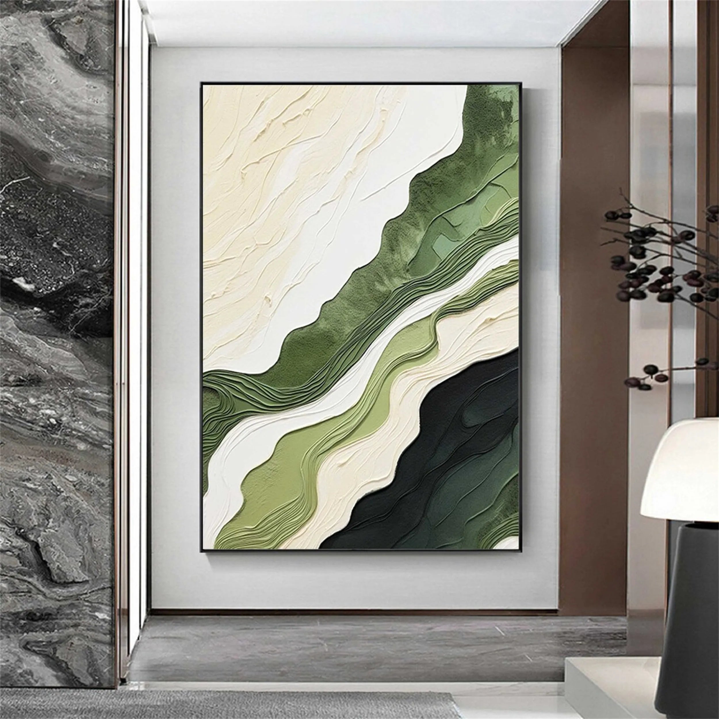 Green Texture Art #GT017