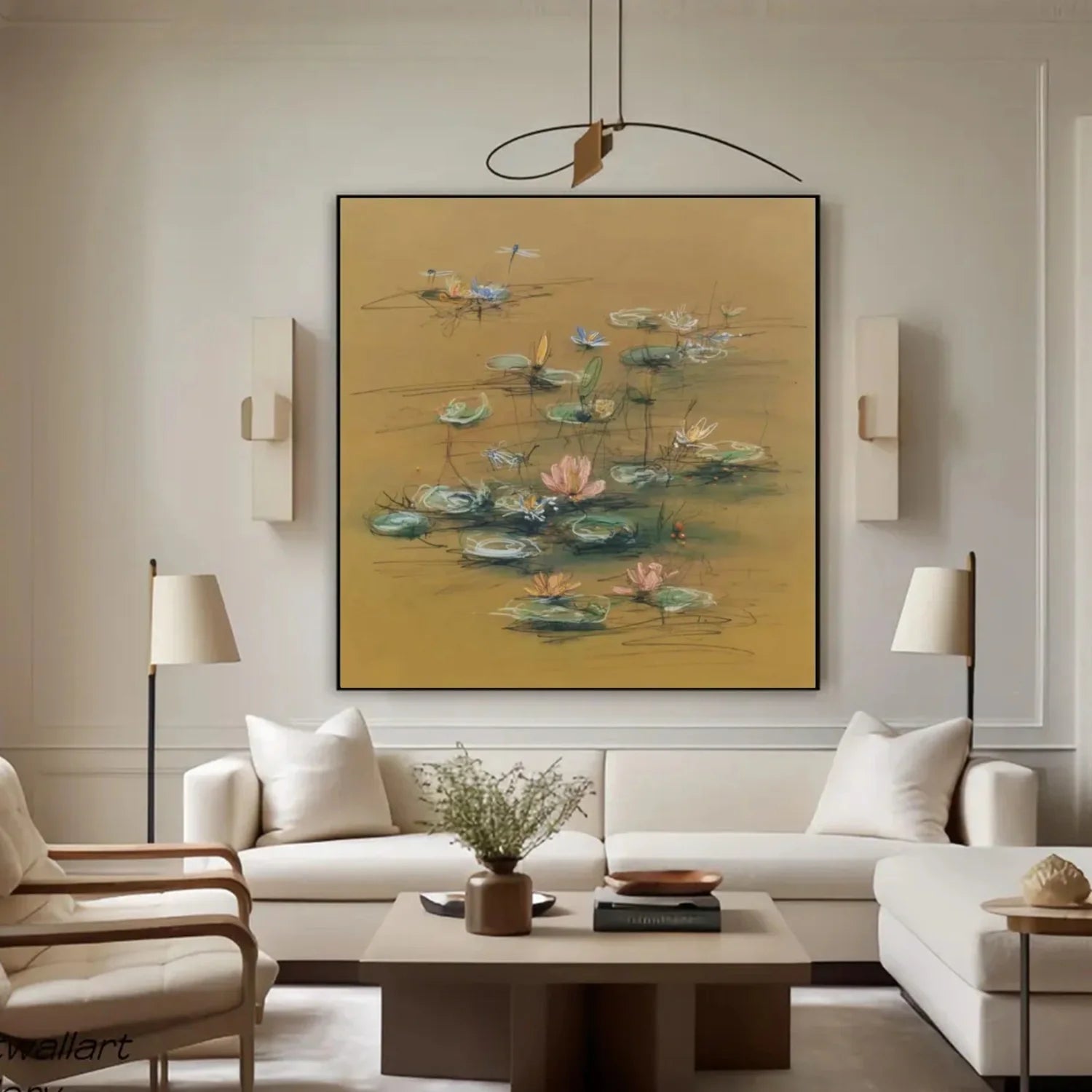 Flower & Tree Abstract Wall Art #ML176