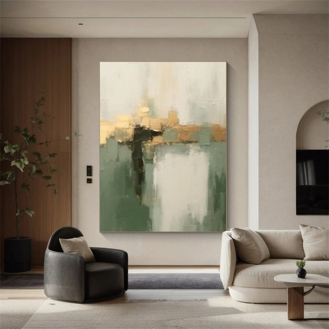 Abstract Canvas Art #WS986