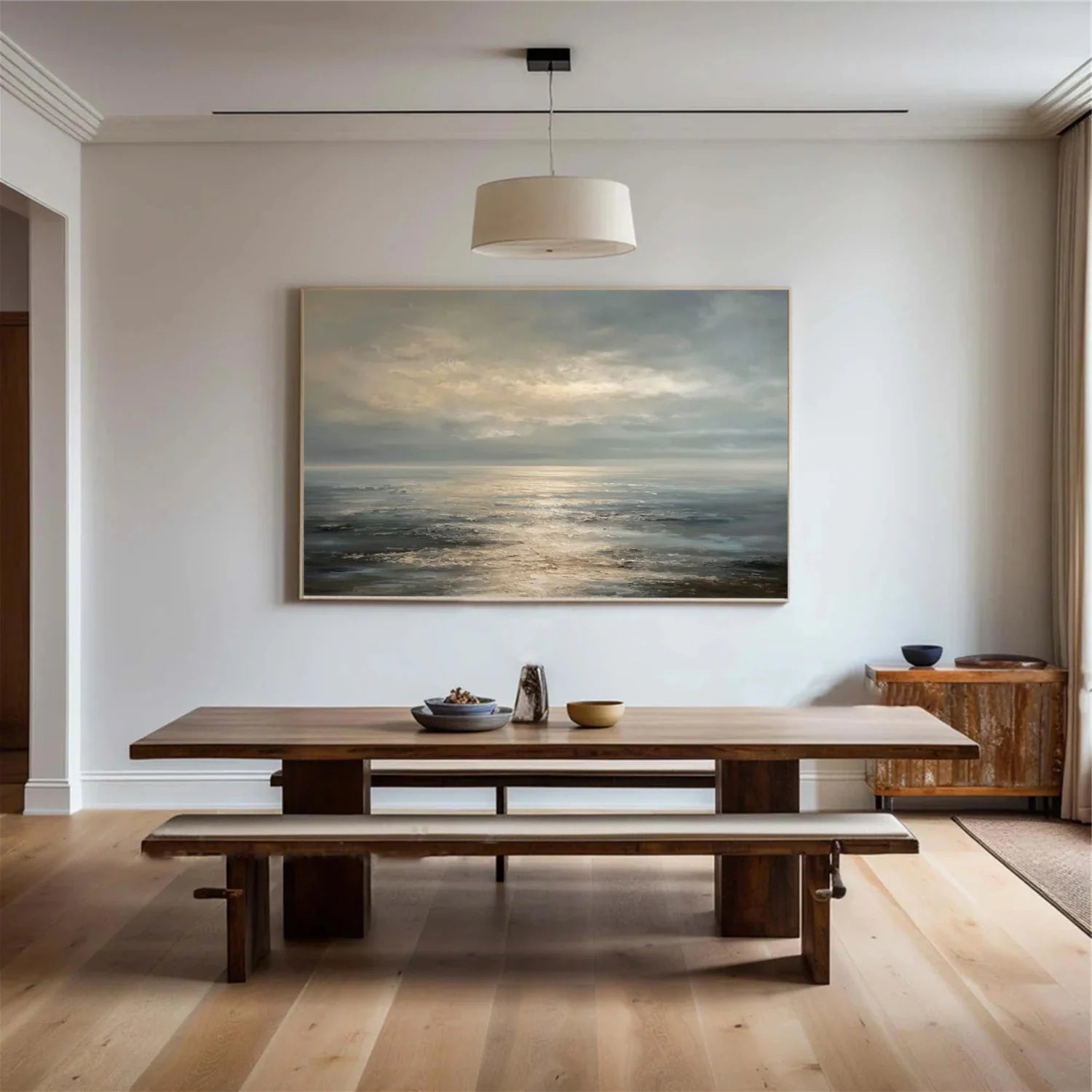 Sea & Sky Abstract Wall Art #MS190