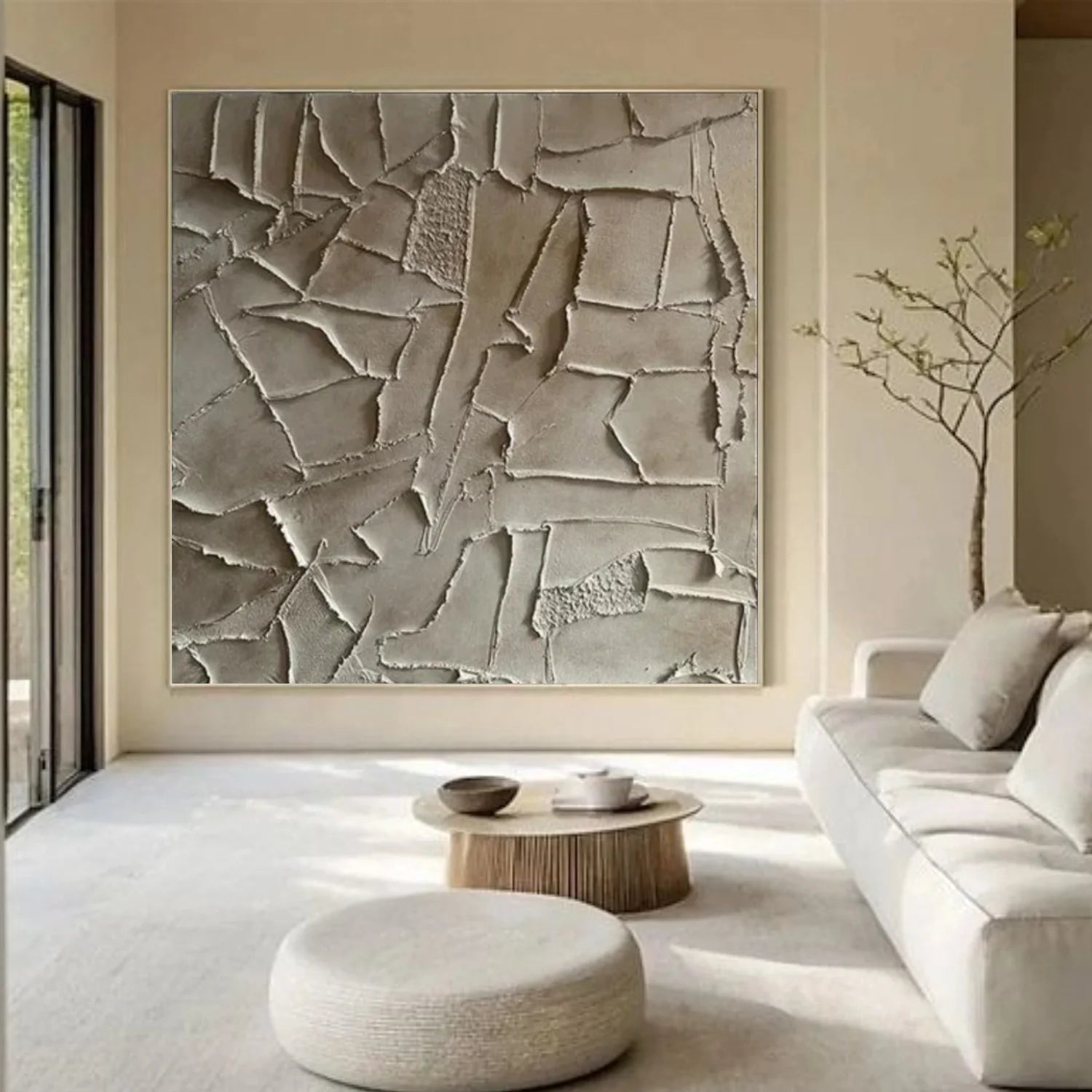 Abstract Textured Canvas Art #WS1001
