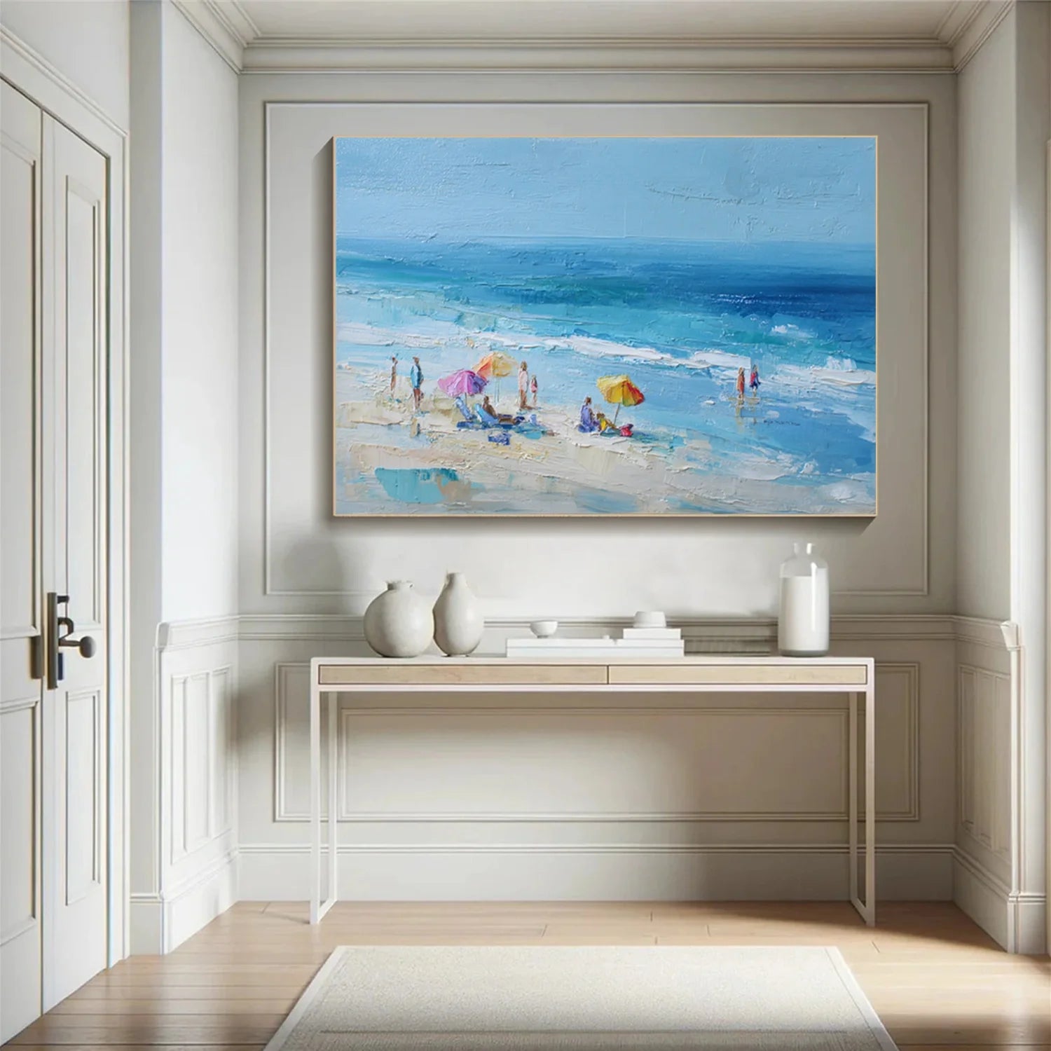 Sea & Sky Abstract Wall Art #MS289