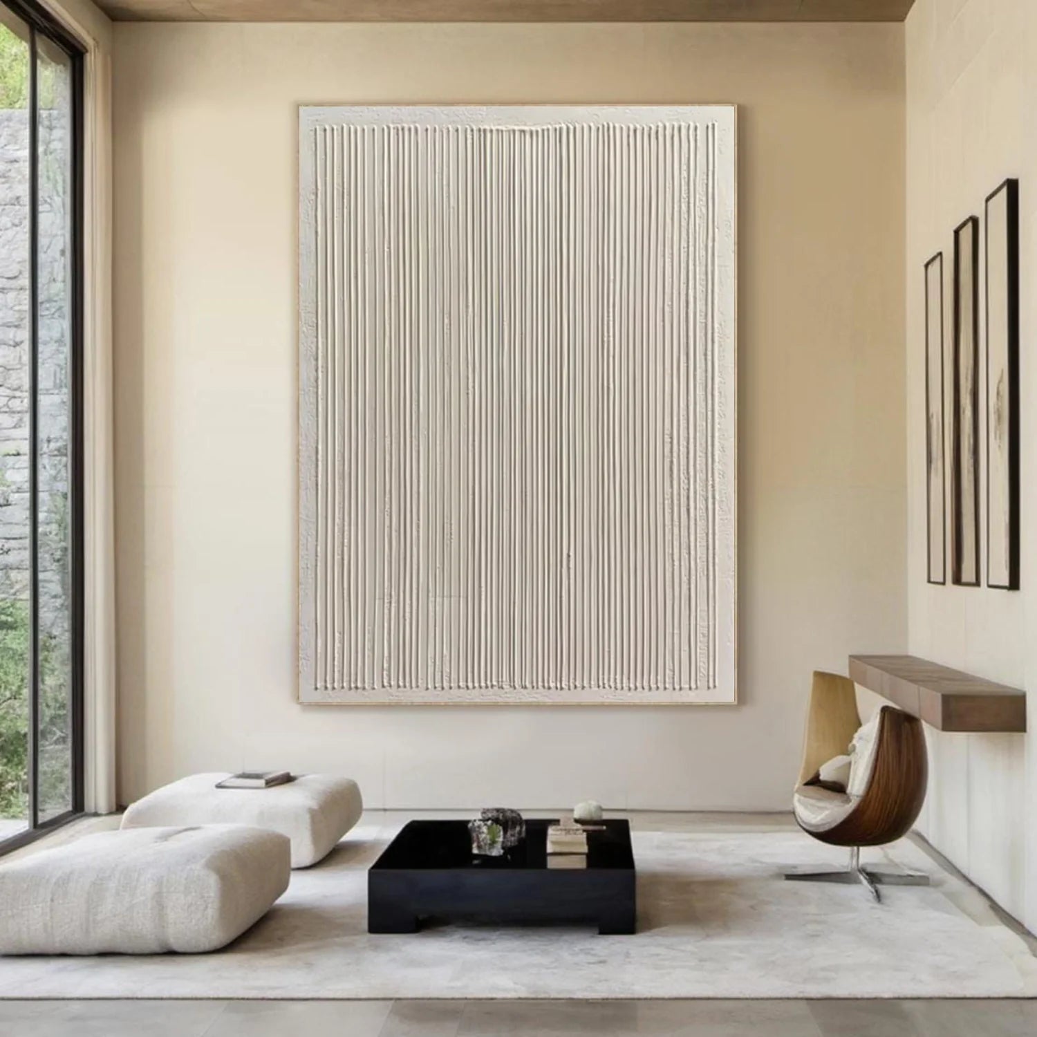 Minimalist Textured Canvas Art #MM356