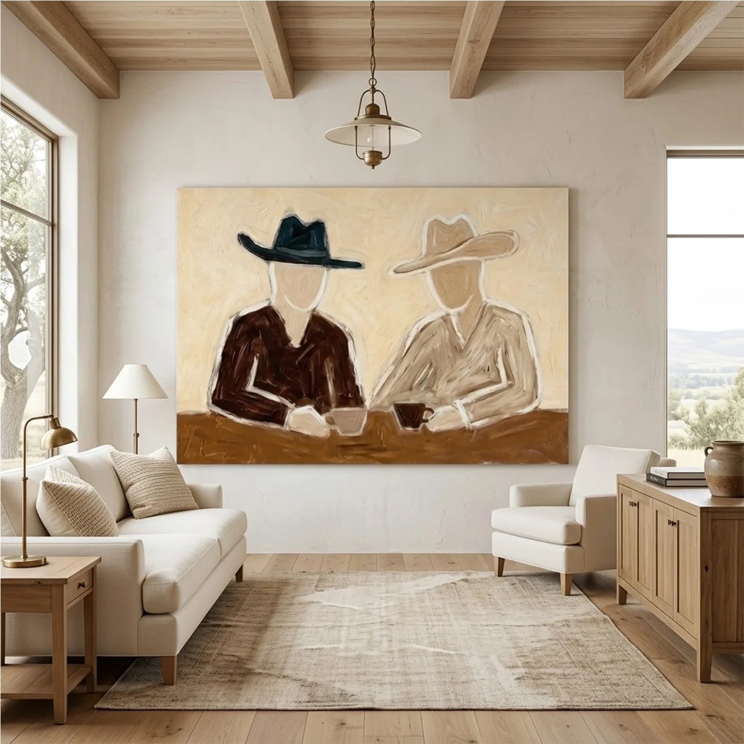 Vintage Americana Art #VA046