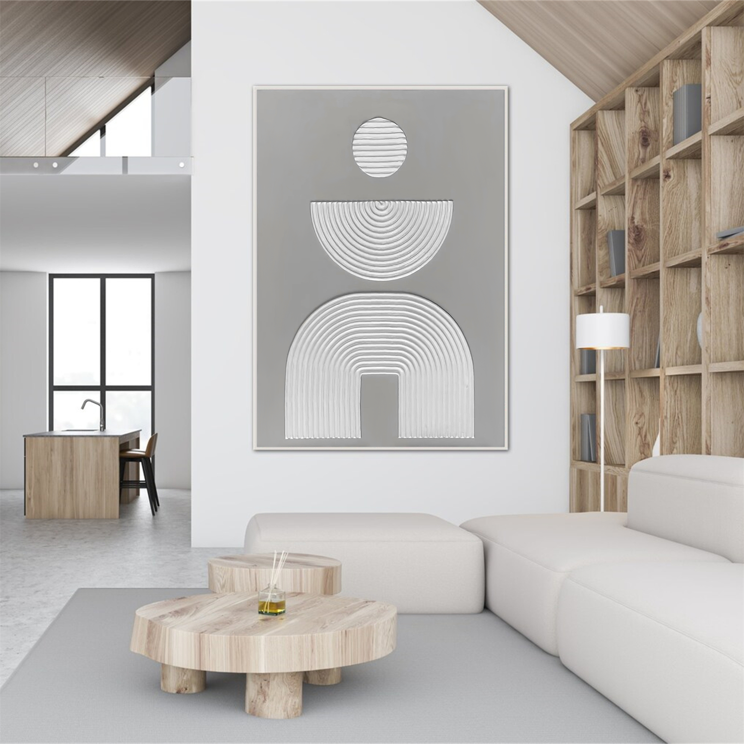 Minimalist Textured Canvas Art #MM275