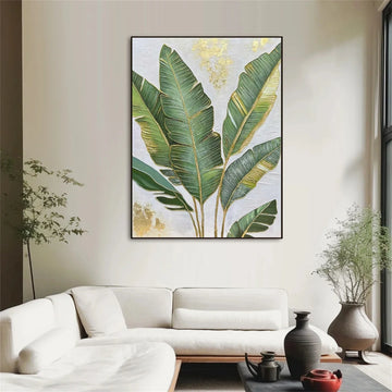 Flower & Tree Abstract Textured Wall Art #ML114