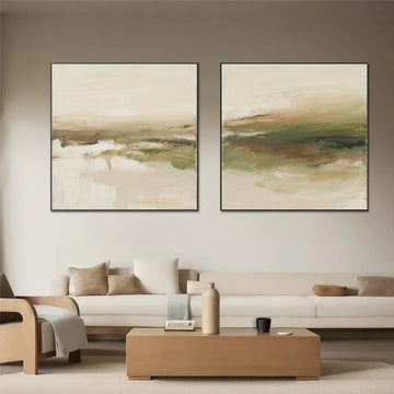 Wabi Sabi Canvas Art Set of 2 #WS756