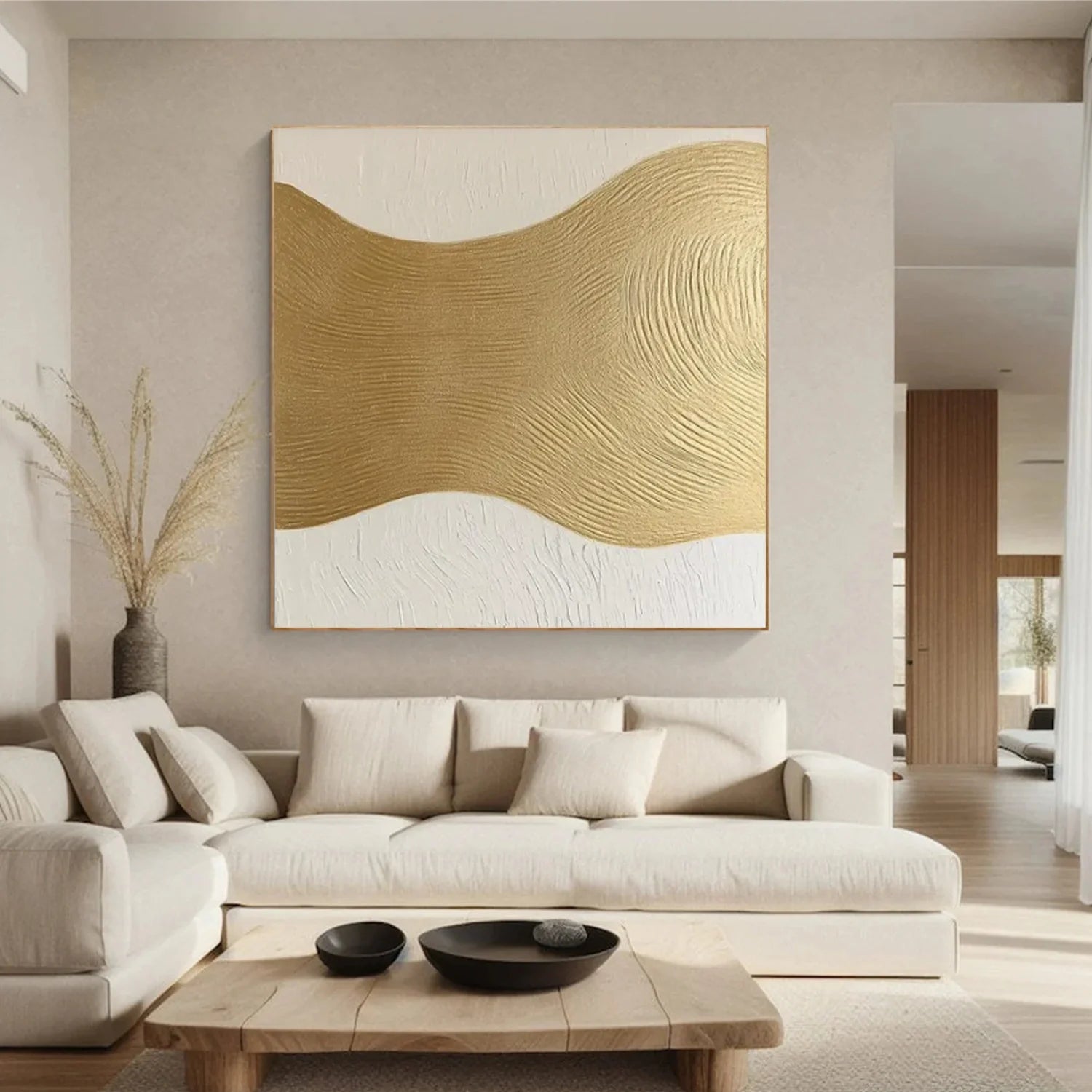 Minimalist Textured Canvas Art #MM373