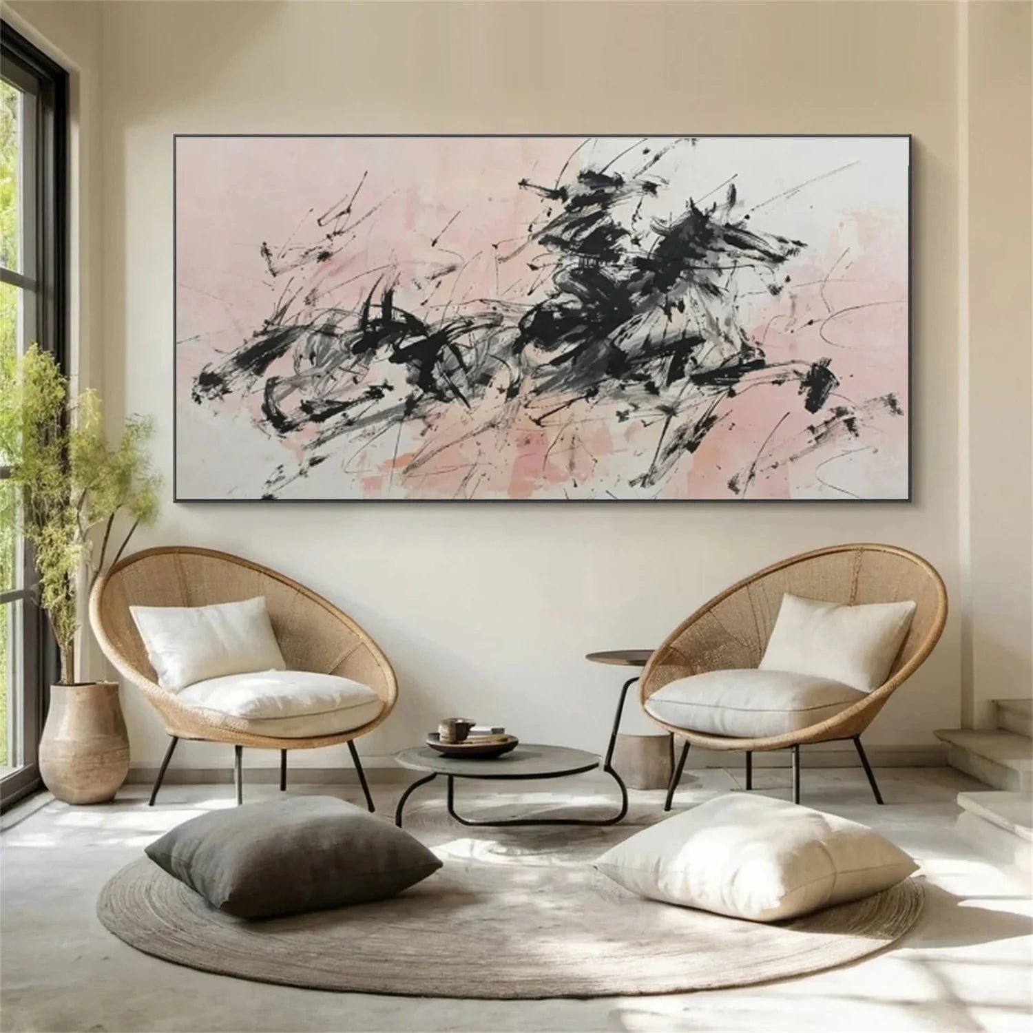 Abstract Canvas Art #WS1029