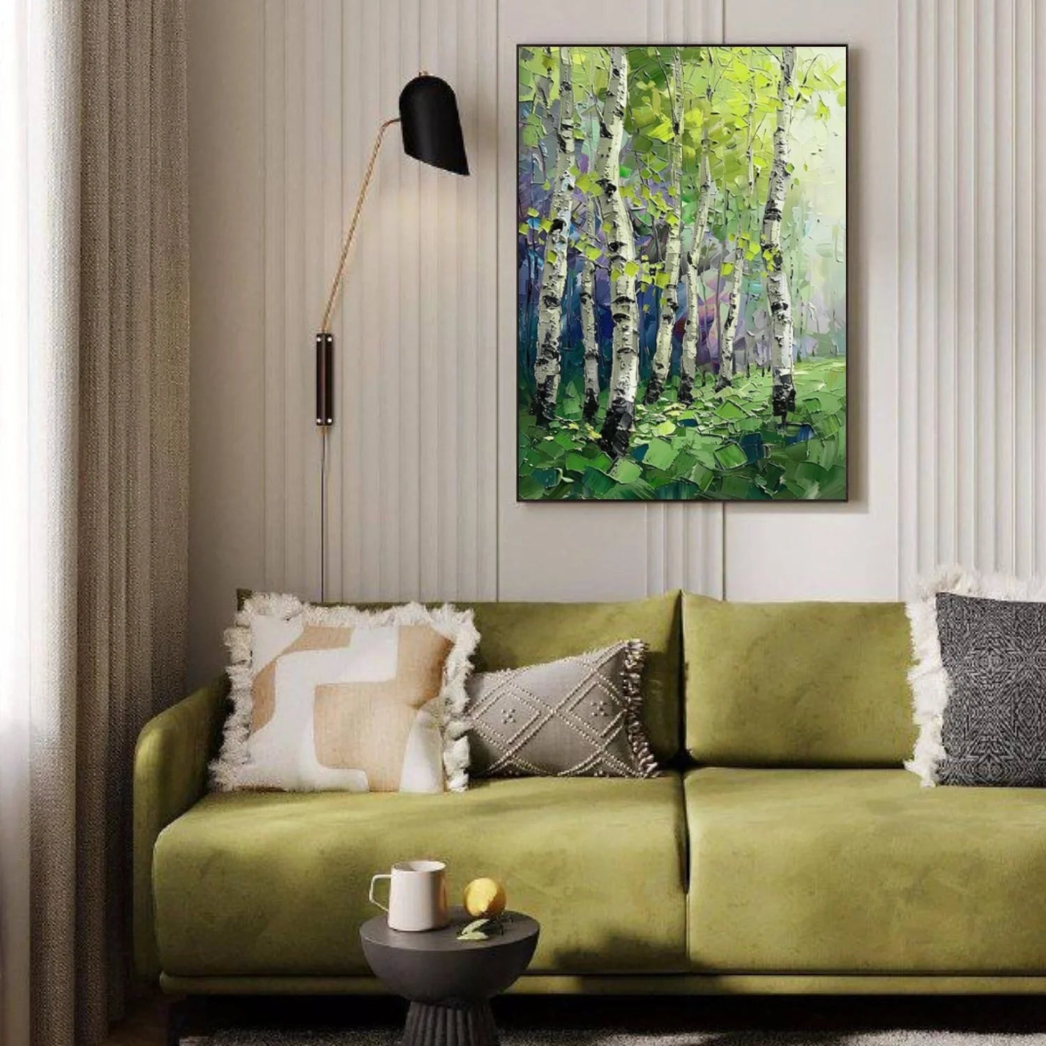 Flower & Tree Abstract Wall Art #ML223
