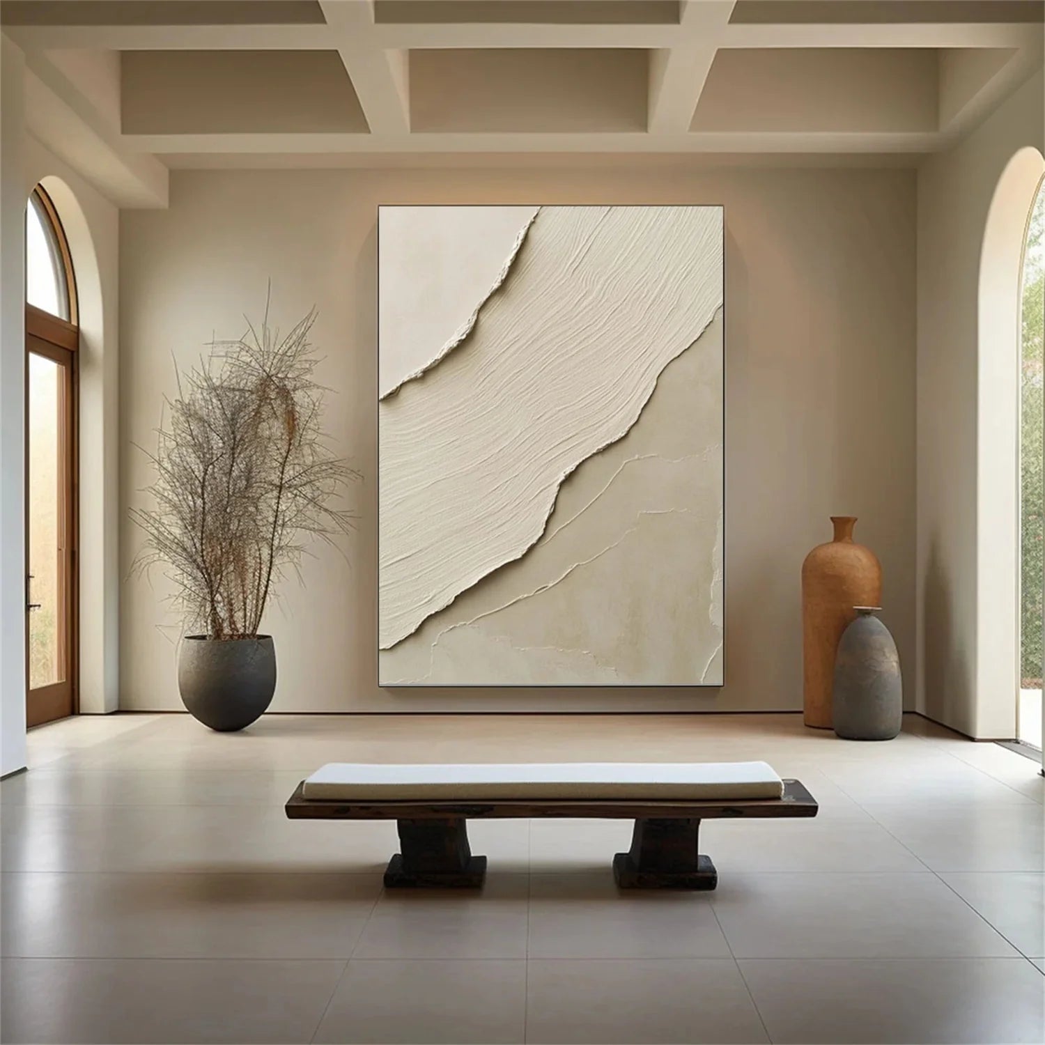 Minimalist Textured Canvas Art #MM353