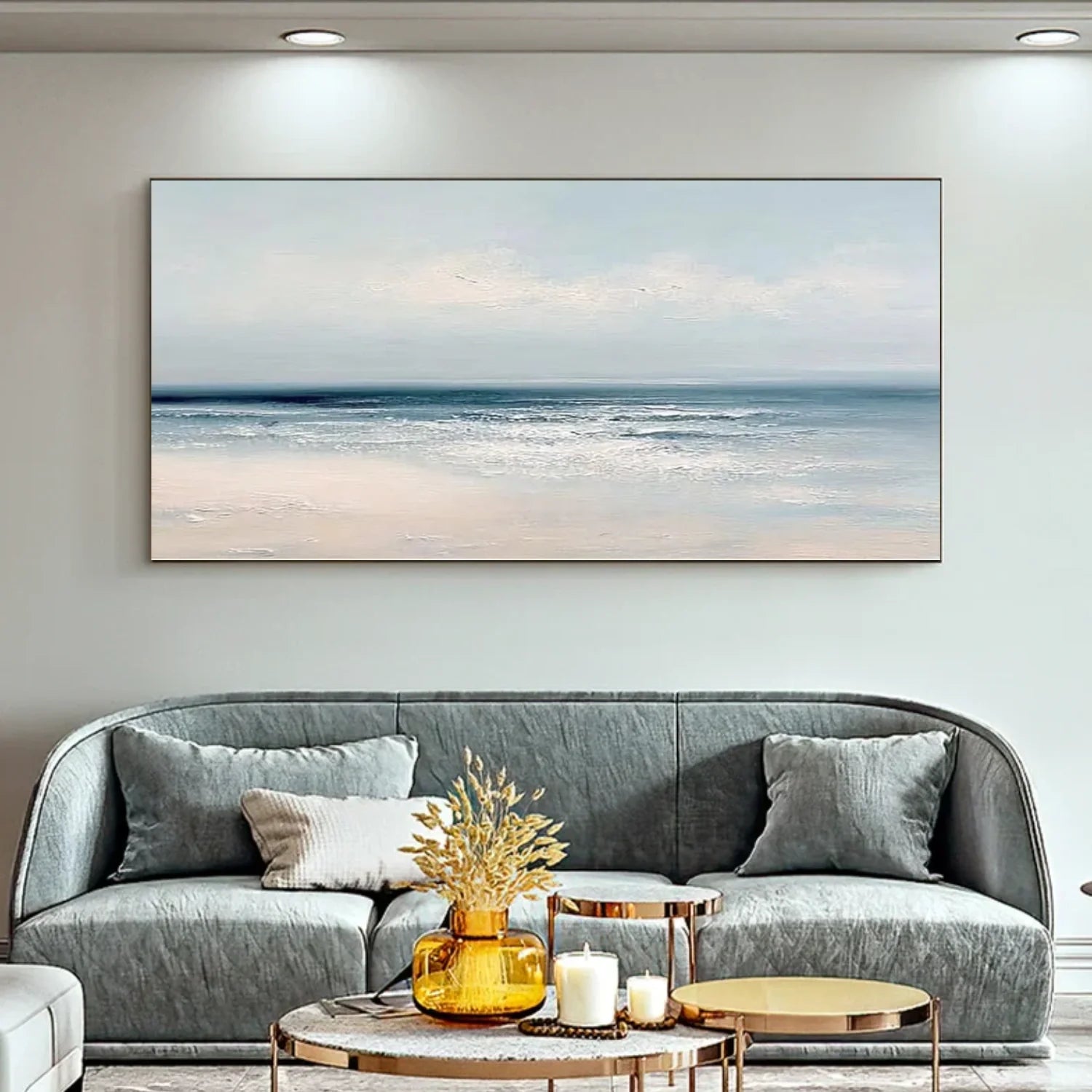 Sea & Sky Abstract Wall Art #MS257