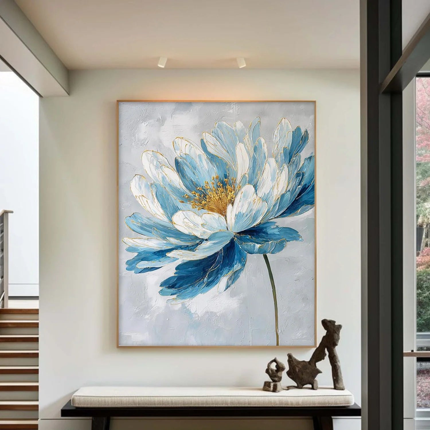 Flower & Tree Abstract Wall Art #ML248