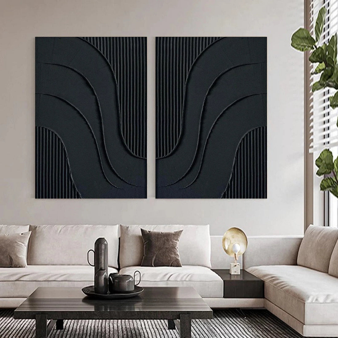 Minimalist Zen Set of 2 #MZ027