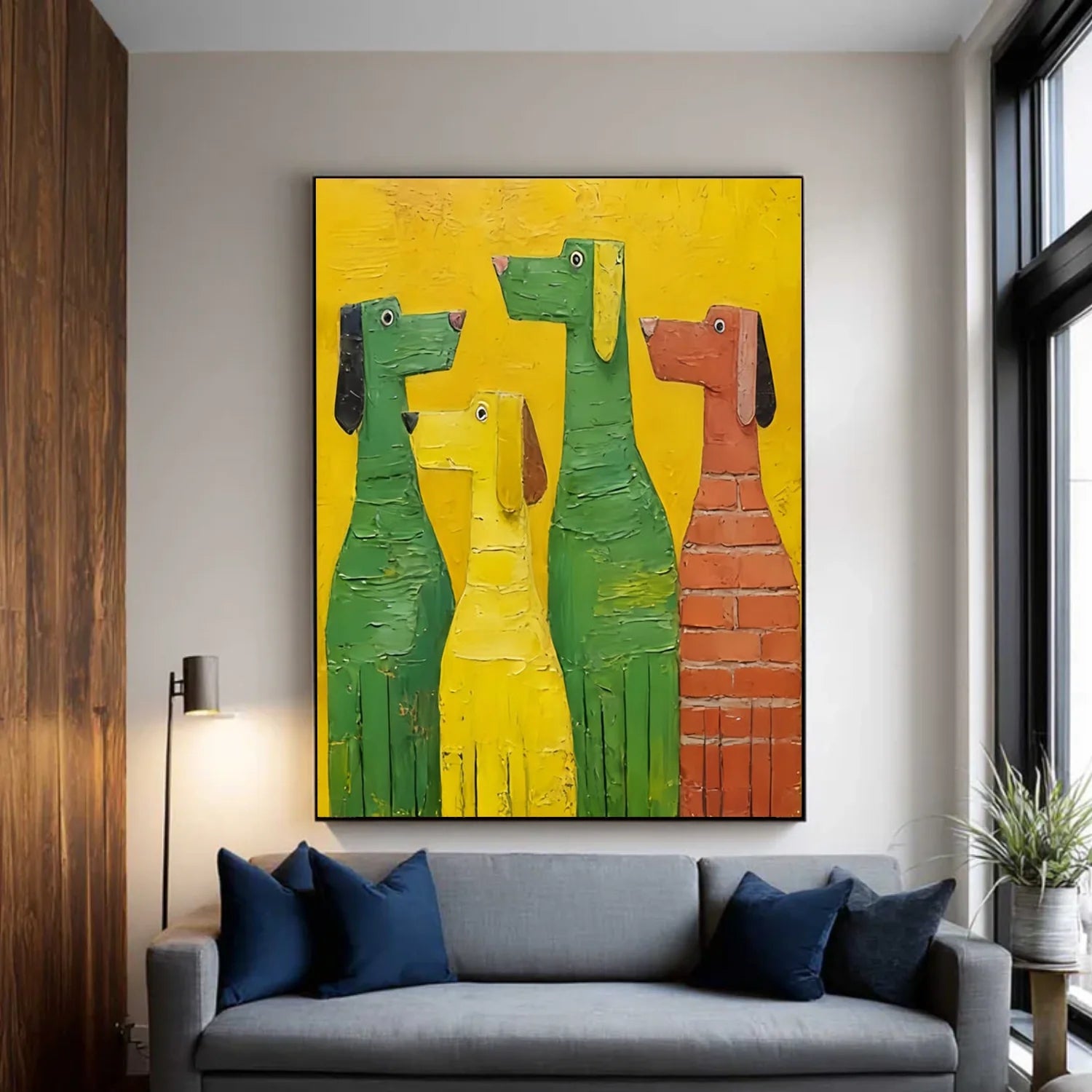 Abstract Animal Wall Art #AL201