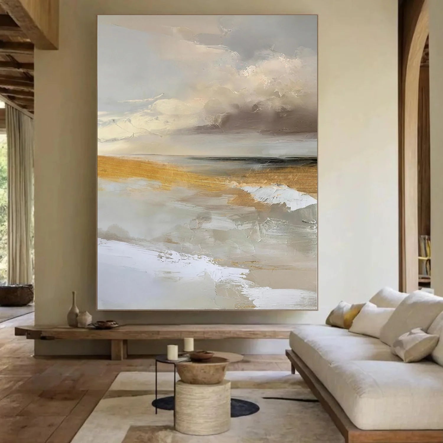 Sea & Sky Abstract Wall Art #MS220