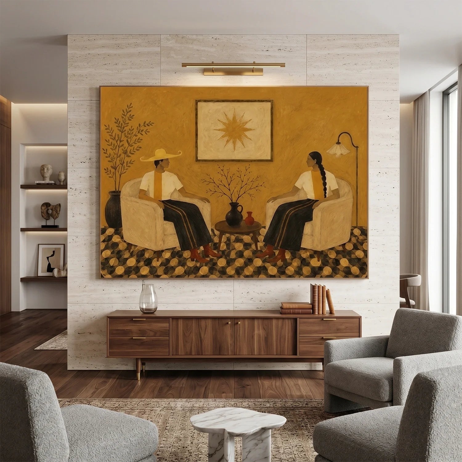 Vintage Americana Art #VA089
