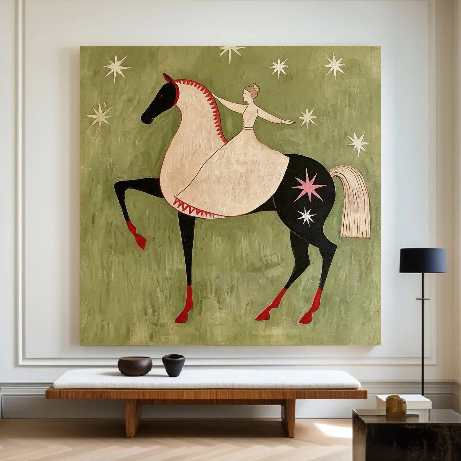 Vintage Americana Art #AP118