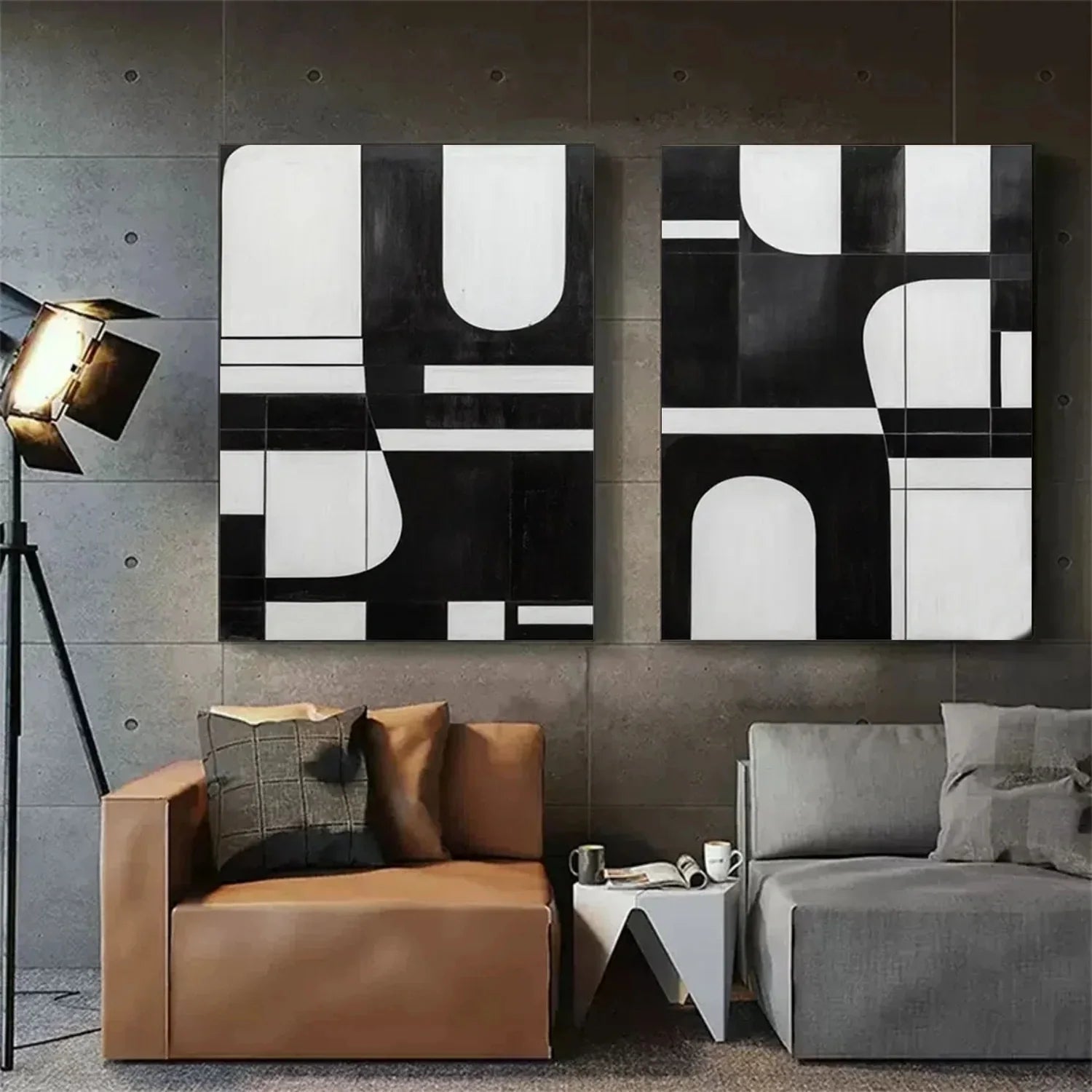 Abstract Tranquility Set of 2 #WS555