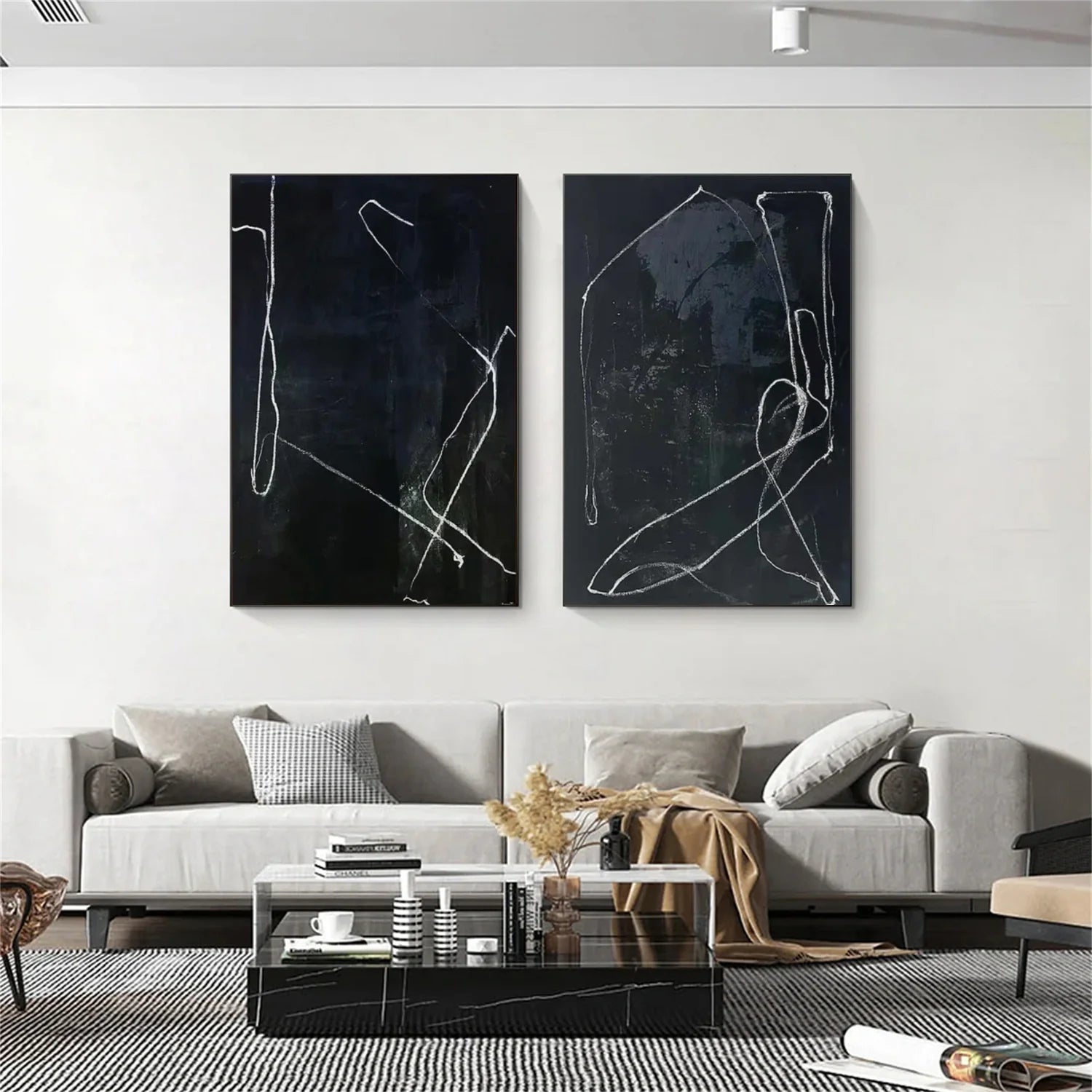 Wabi Sabi Canvas Art Set of 2 #WS890