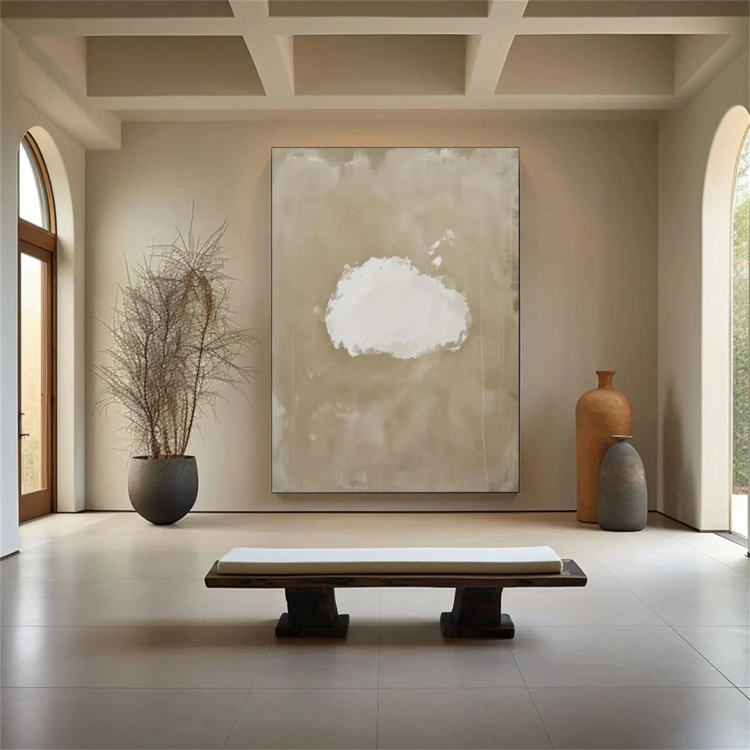 Sea & Sky Abstract Wall Art #MS183