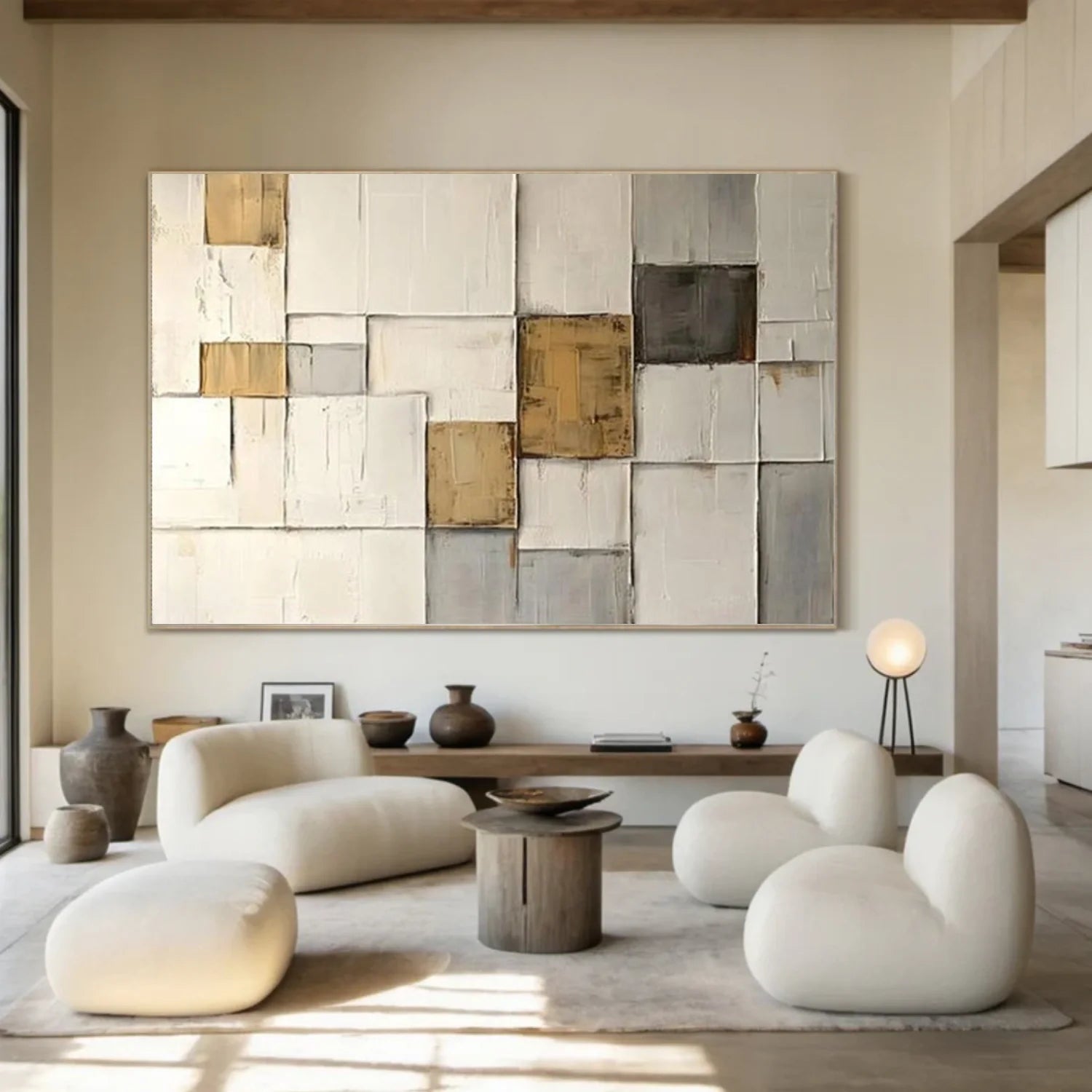 Wabi Sabi Textured Canvas Art #WS971