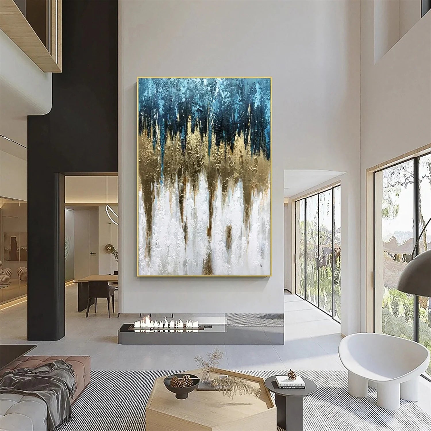 Abstract Canvas Art #WS692