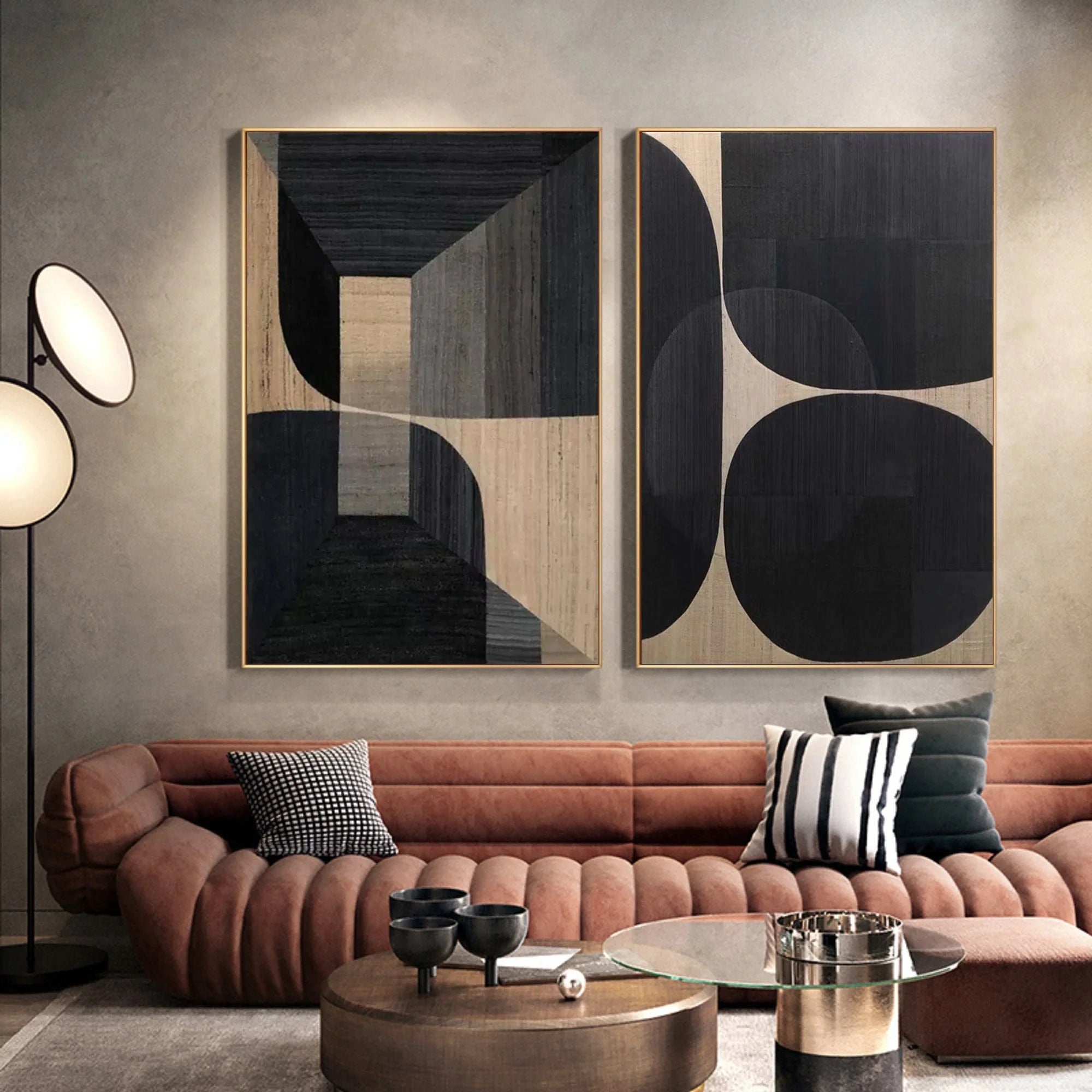 Abstract Tranquility Set of 2 #WS029