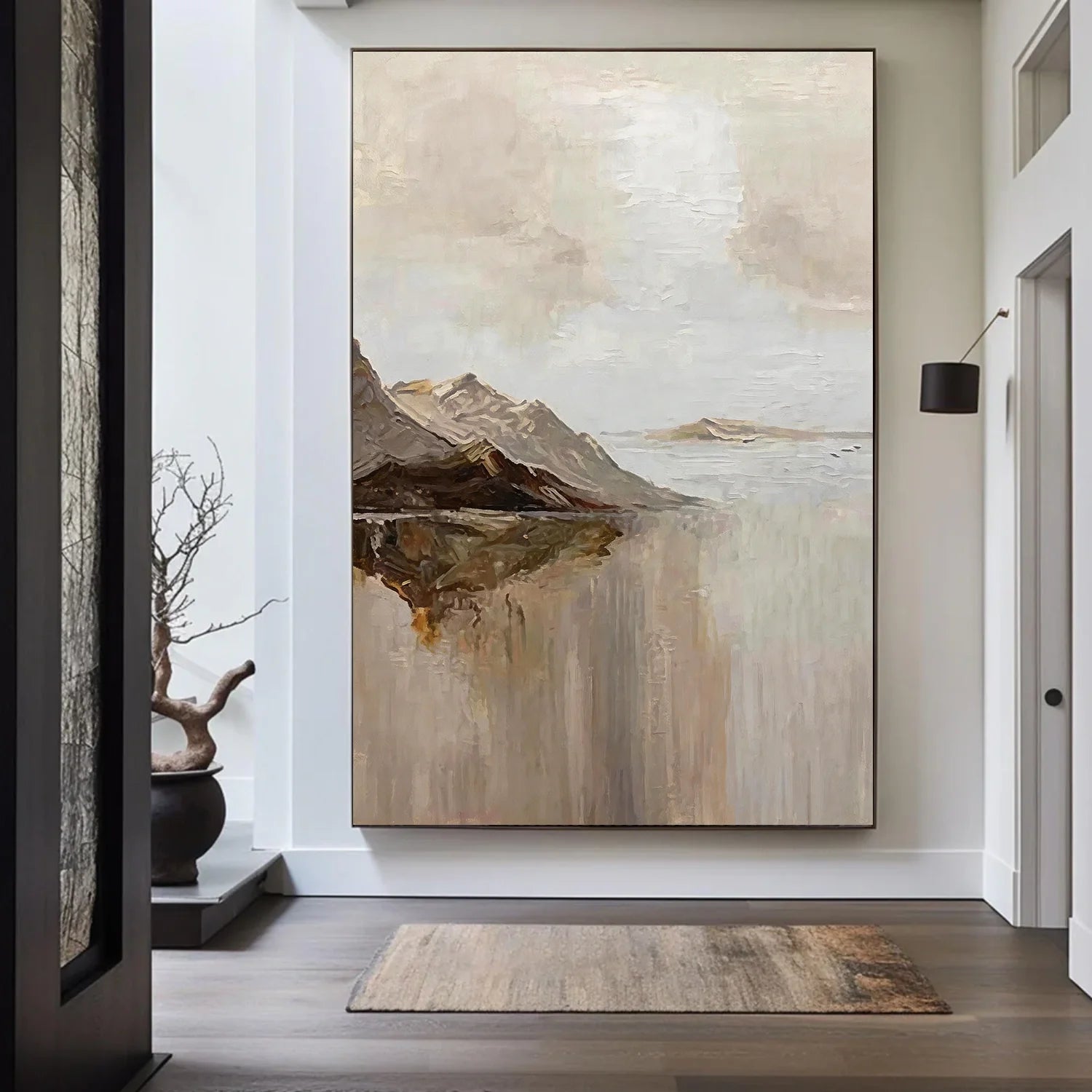 Minimalist Mountain Canvas Art #MM393