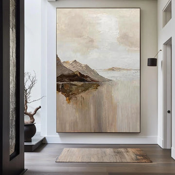 Minimalist Mountain Canvas Art #MM393