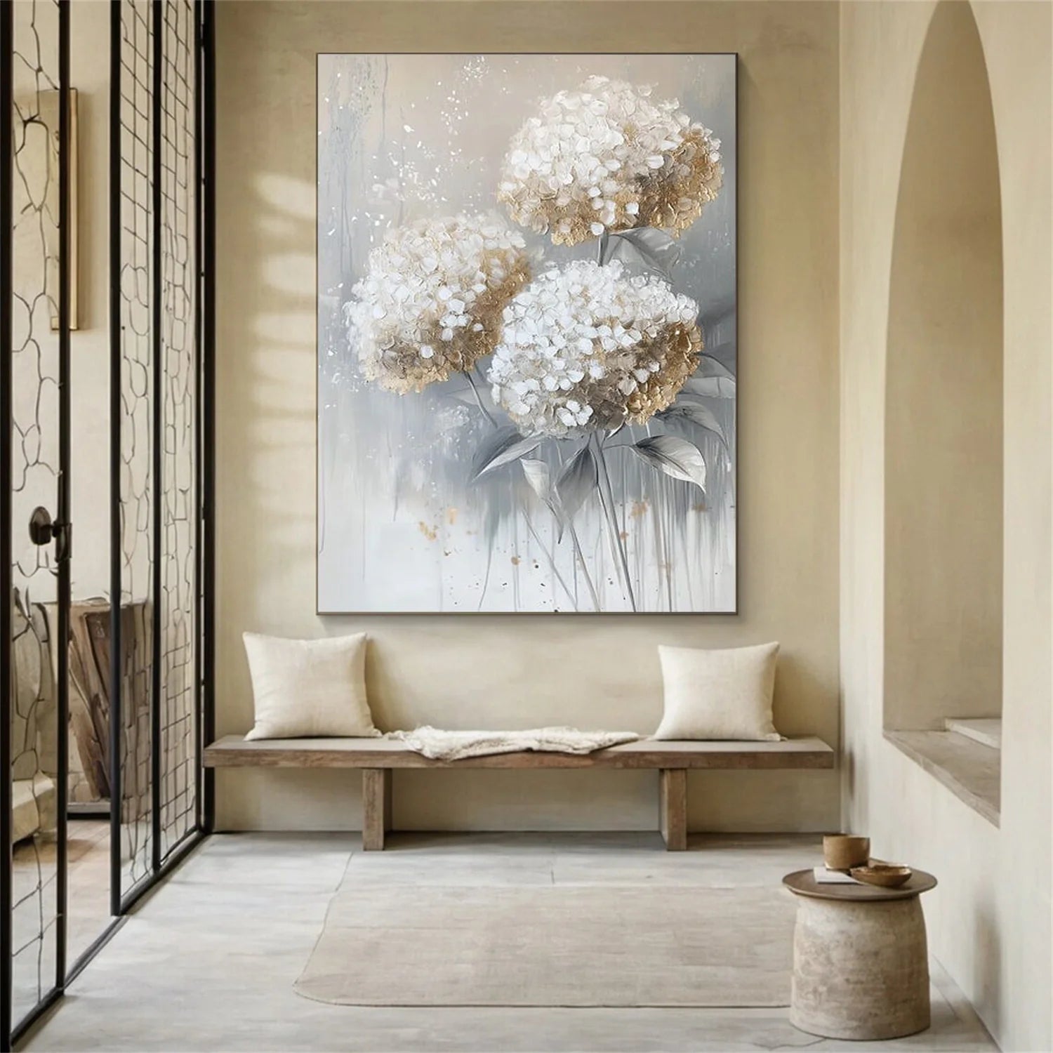 Flower & Tree Abstract Wall Art #ML247