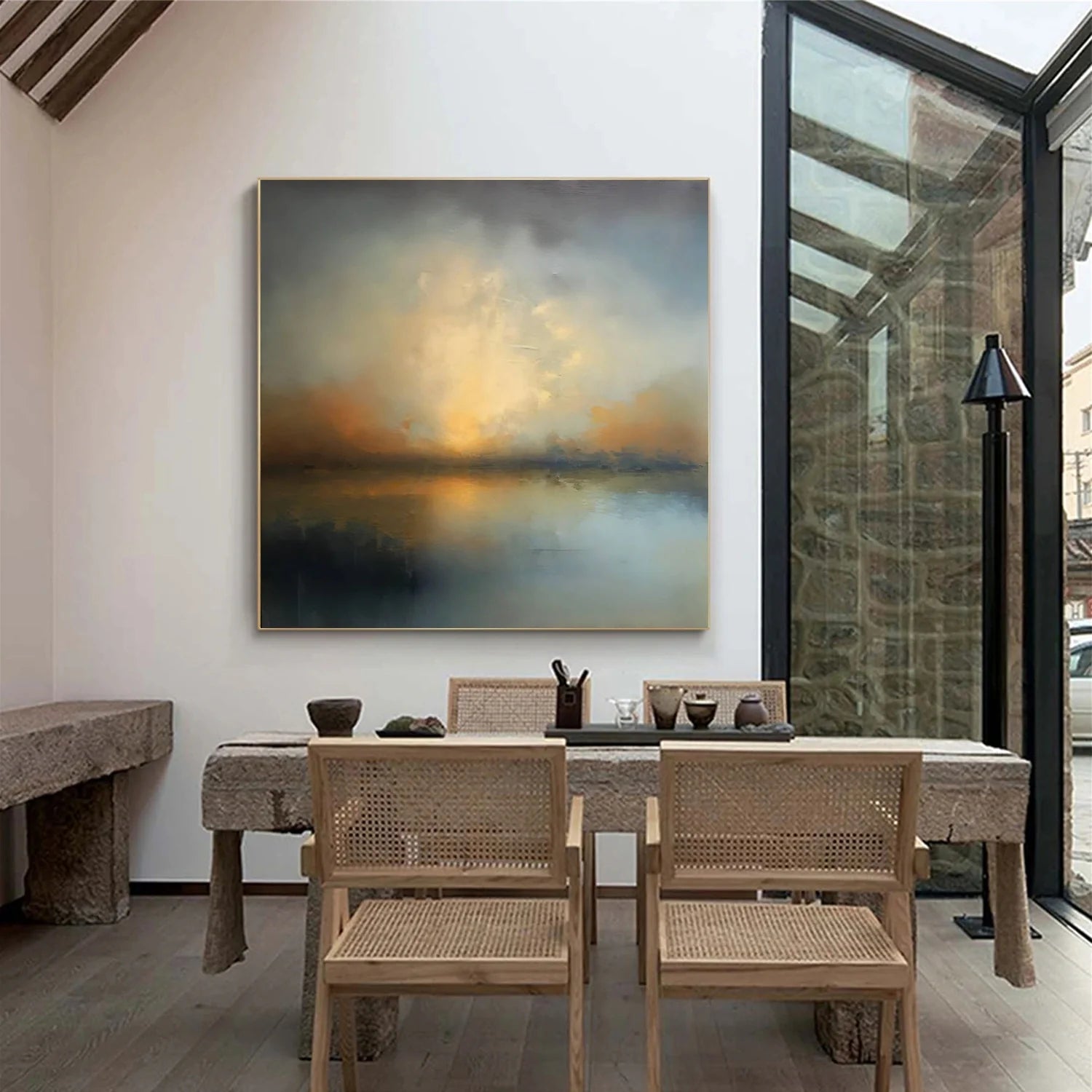 Abstract Canvas Art #WS626
