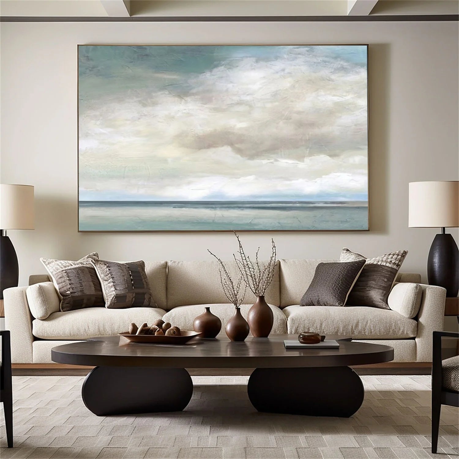 Sea & Sky Abstract Wall Art #MS192