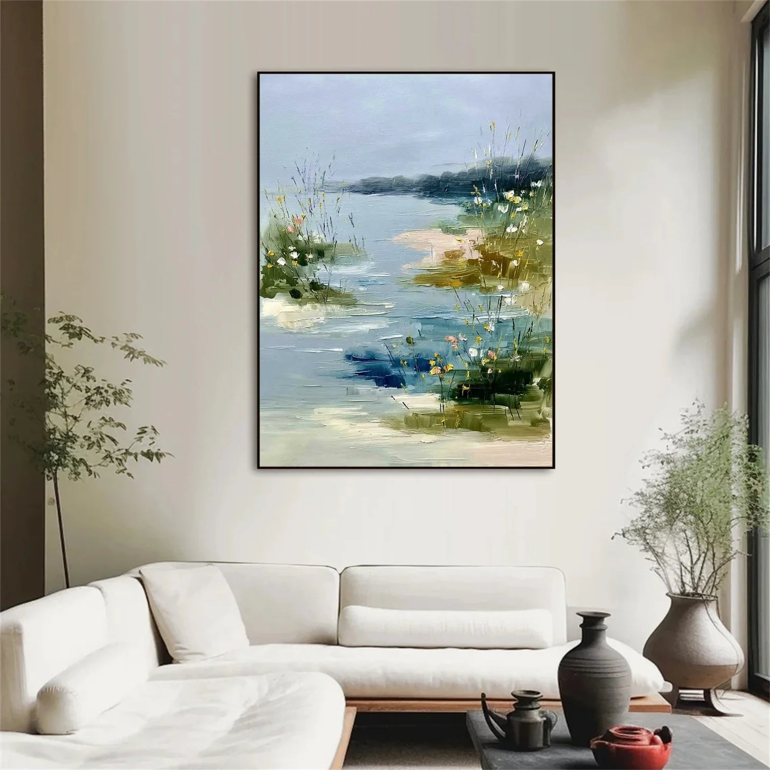Sea & Sky Abstract Wall Art #MS280