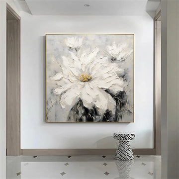 Flower & Tree Abstract Textured Wall Art #ML109