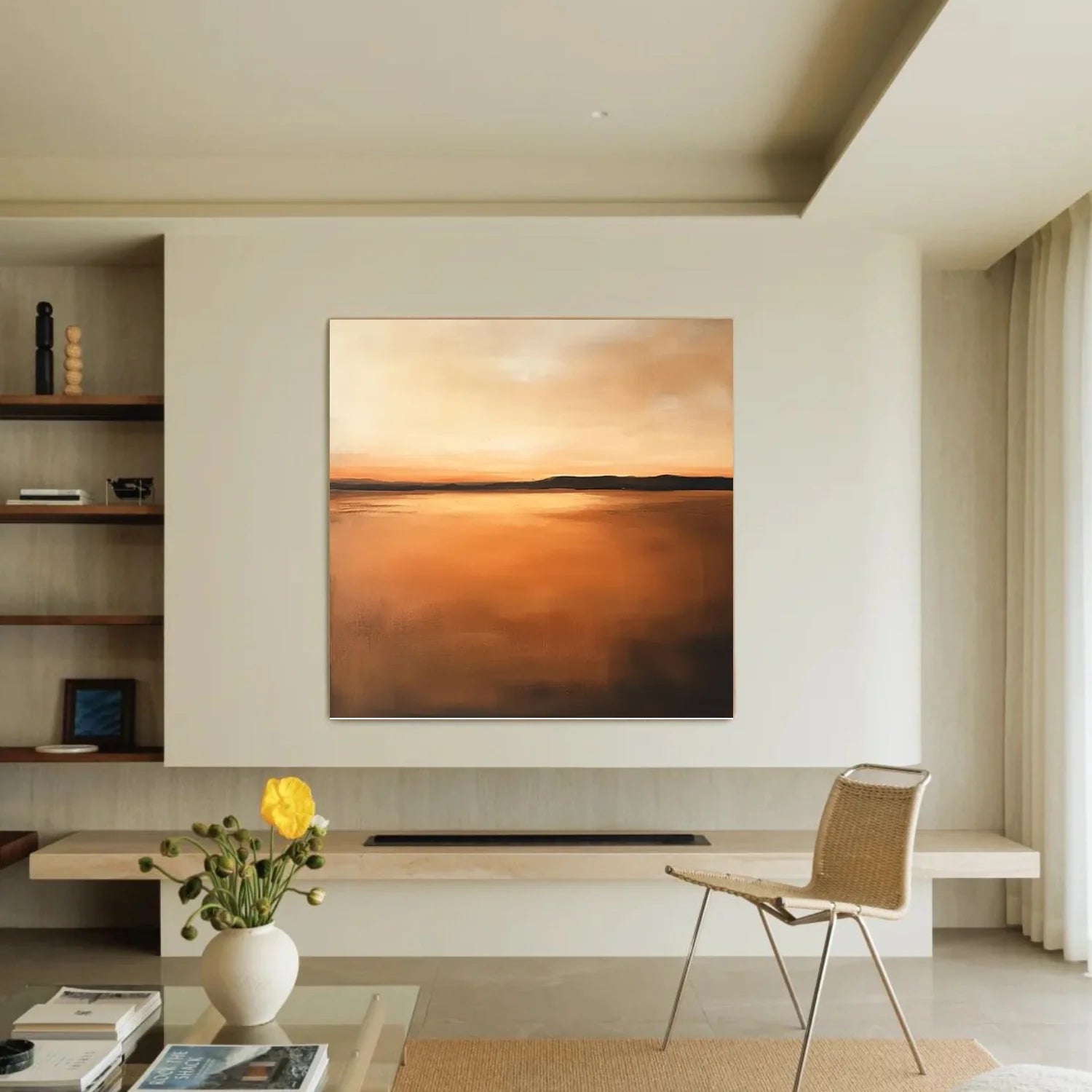 Sea & Sky Abstract Wall Art #MS252