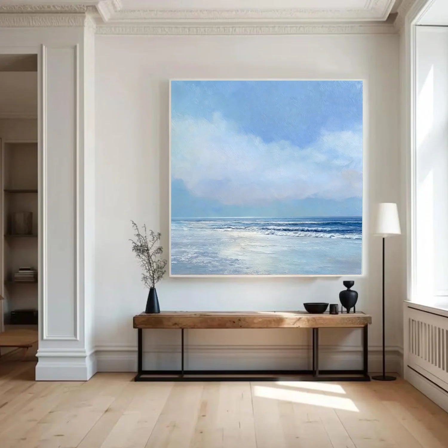 Sea & Sky Abstract Wall Art #MS292