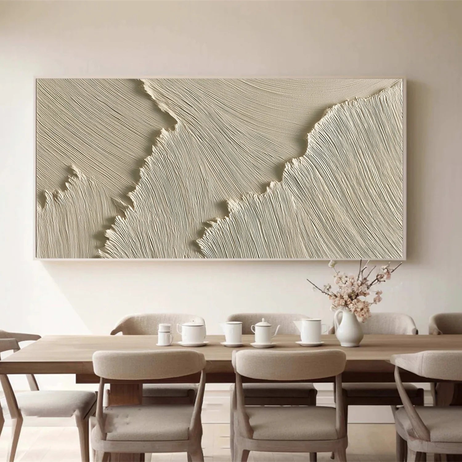 Sea & Sky Minimalist Textured Wall Art #MS245