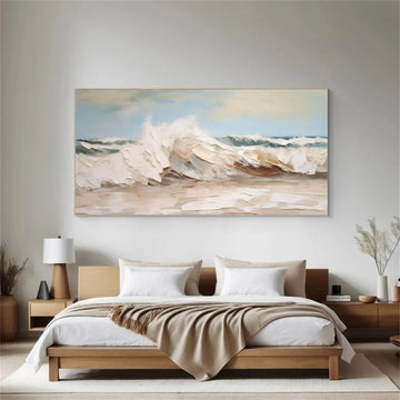 Sea & Sky Abstract Textured Wall Art #MS138