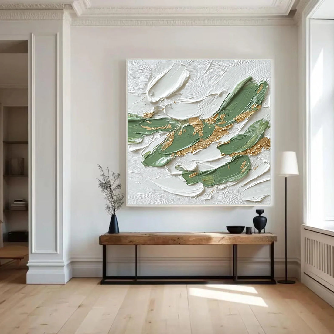 Abstract Textured Canvas Art #WS1000