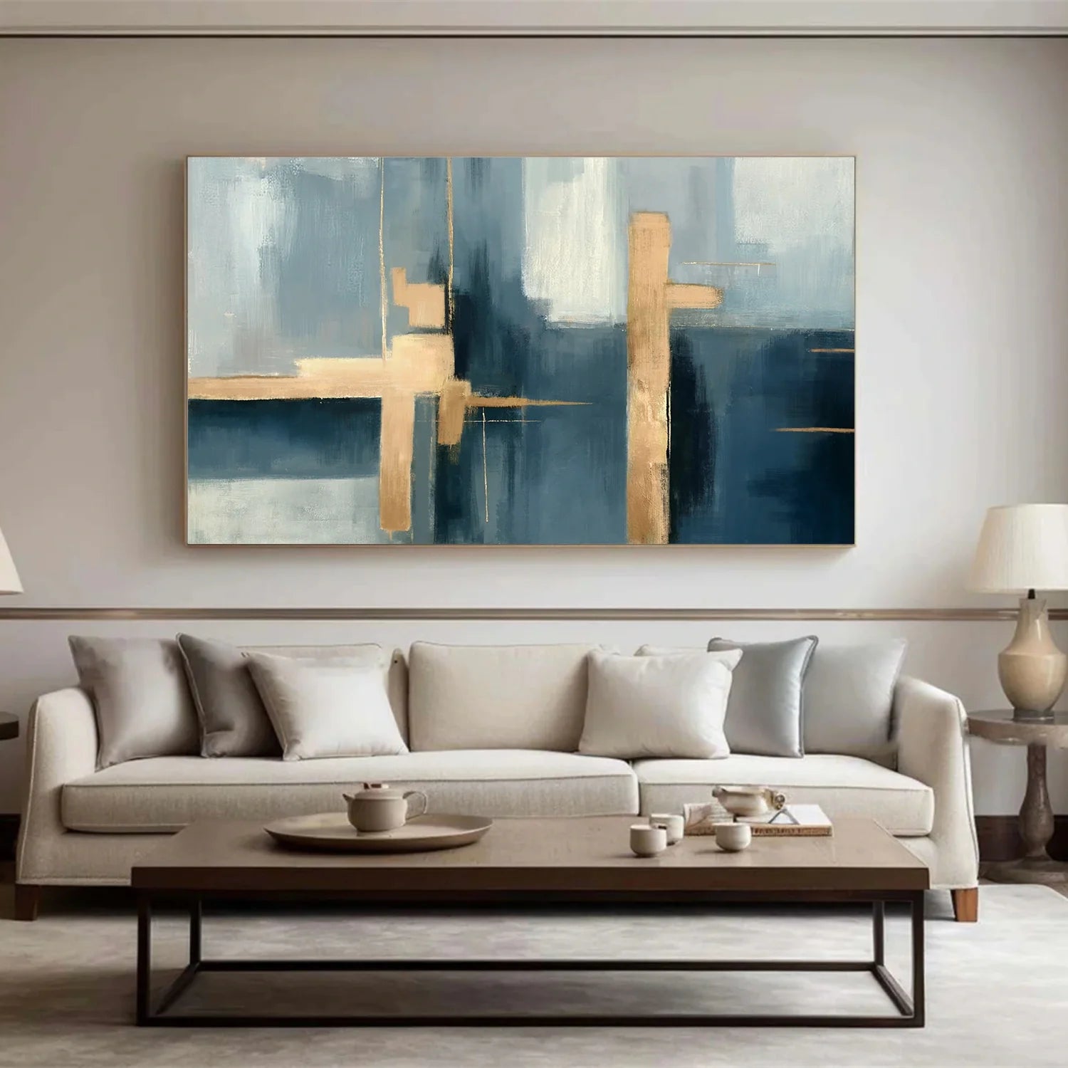 Abstract Canvas Art #WS587