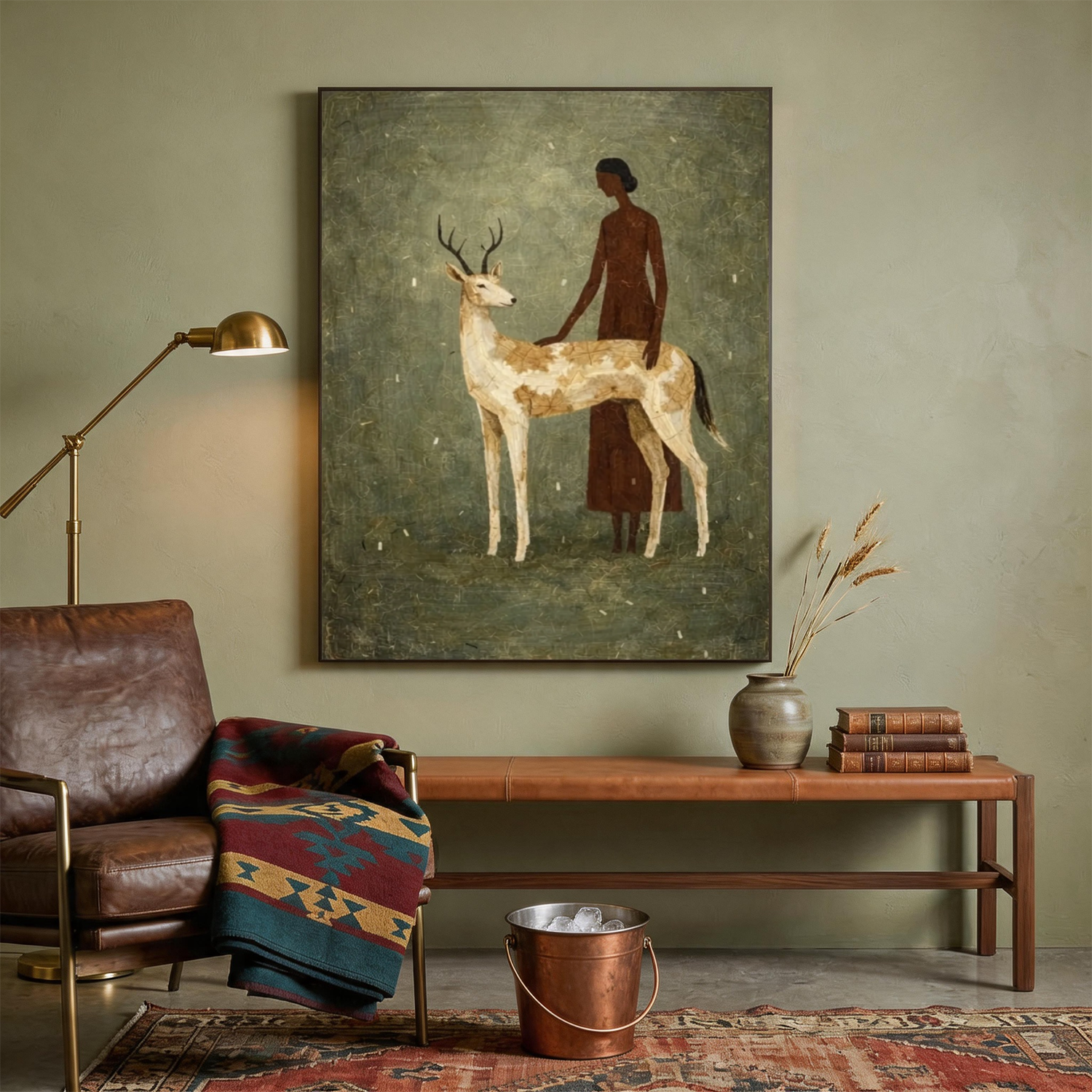 Vintage Americana Art #VA062